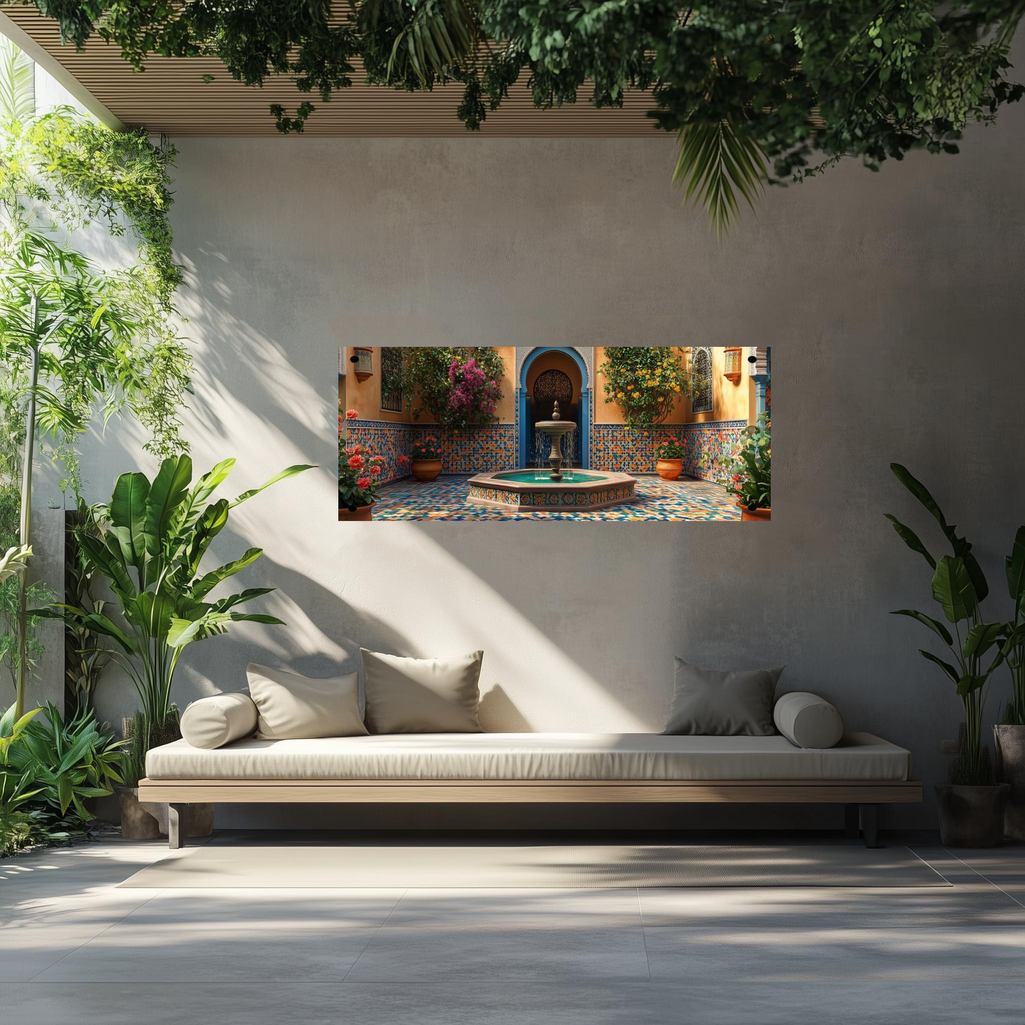Tuinposter Marokko sfeerbeeld 2