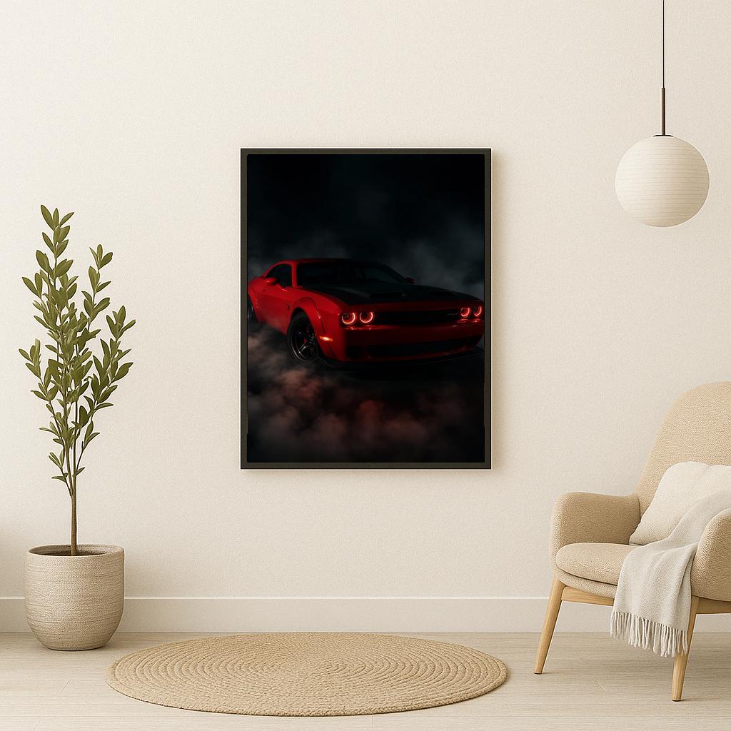 Red Sports Car poster sfeerbeeld 2