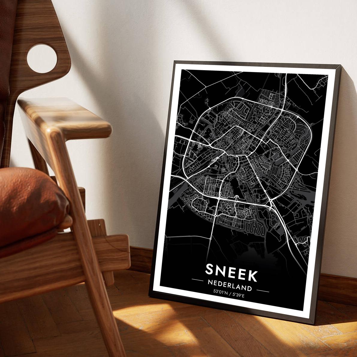 Sneek Zwart poster sfeerbeeld 1