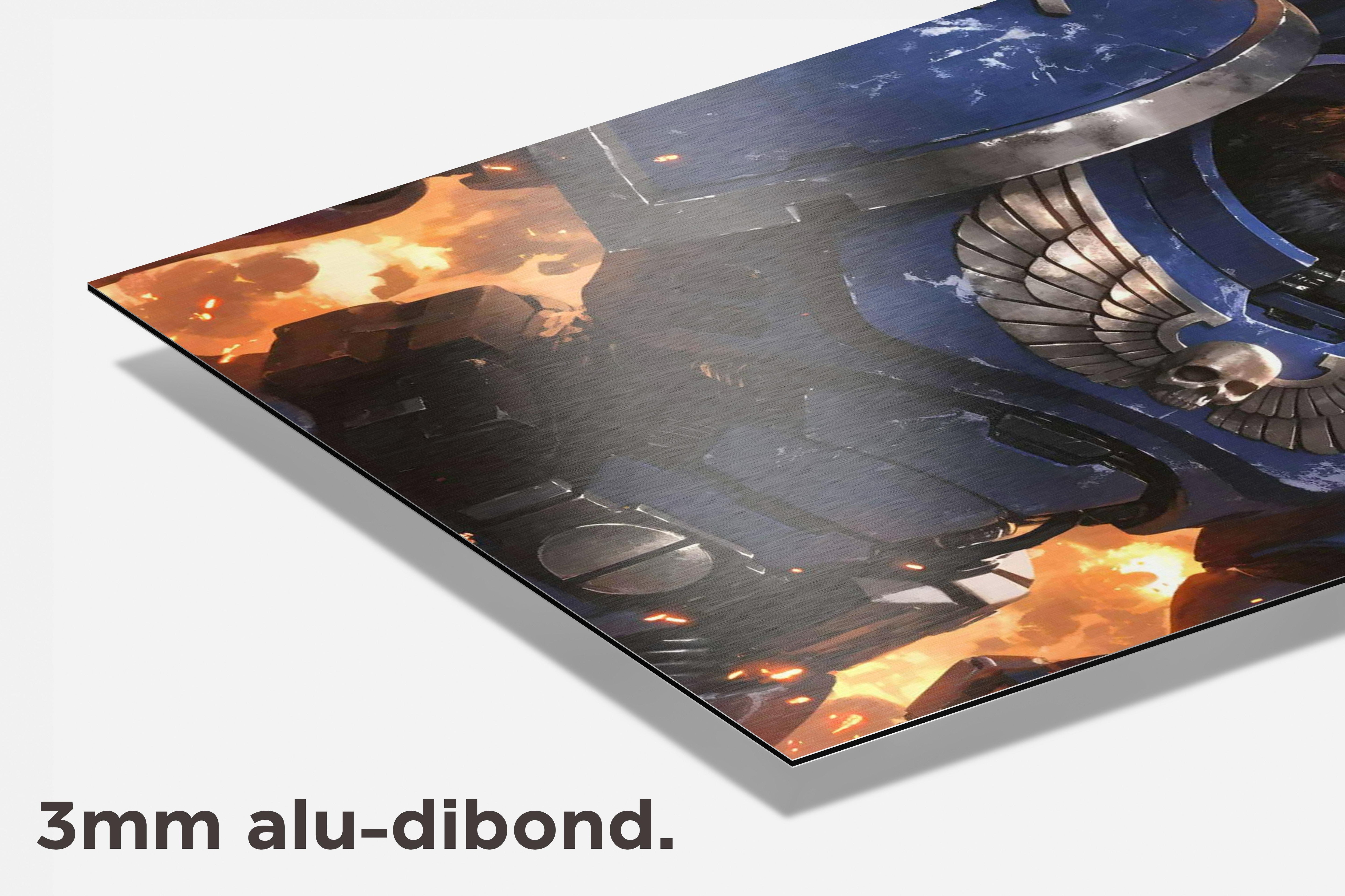 Warhammer 40k dibond detail