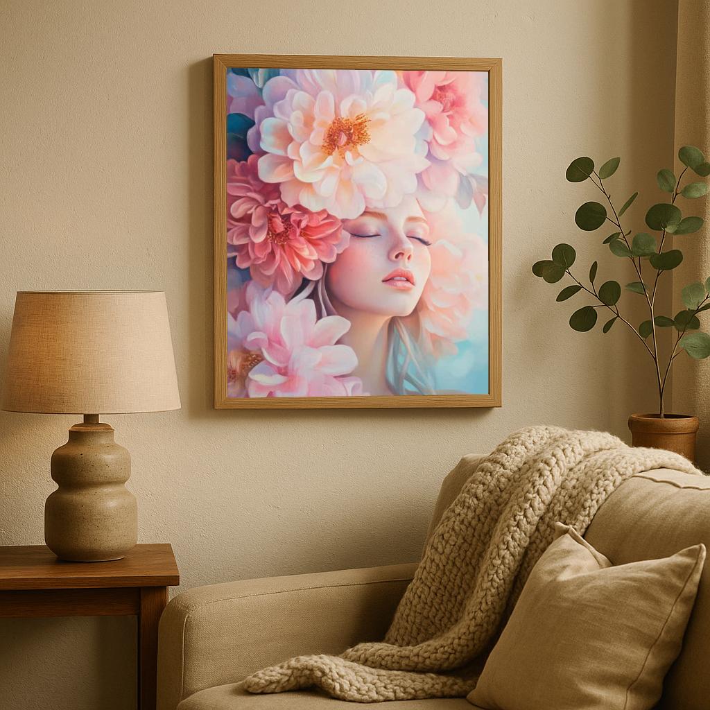 Portrait Flowers poster sfeerbeeld 1