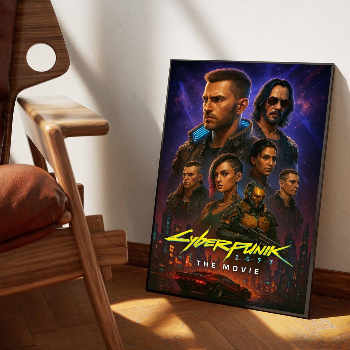 Cyberpunk 2077 Text poster sfeerbeeld 1