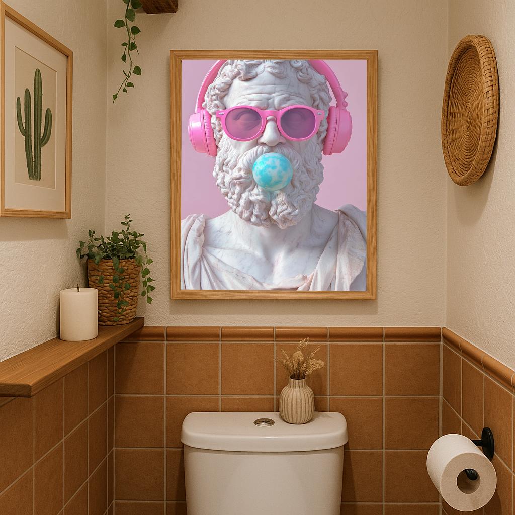Statue Bubble Gum poster sfeerbeeld 2