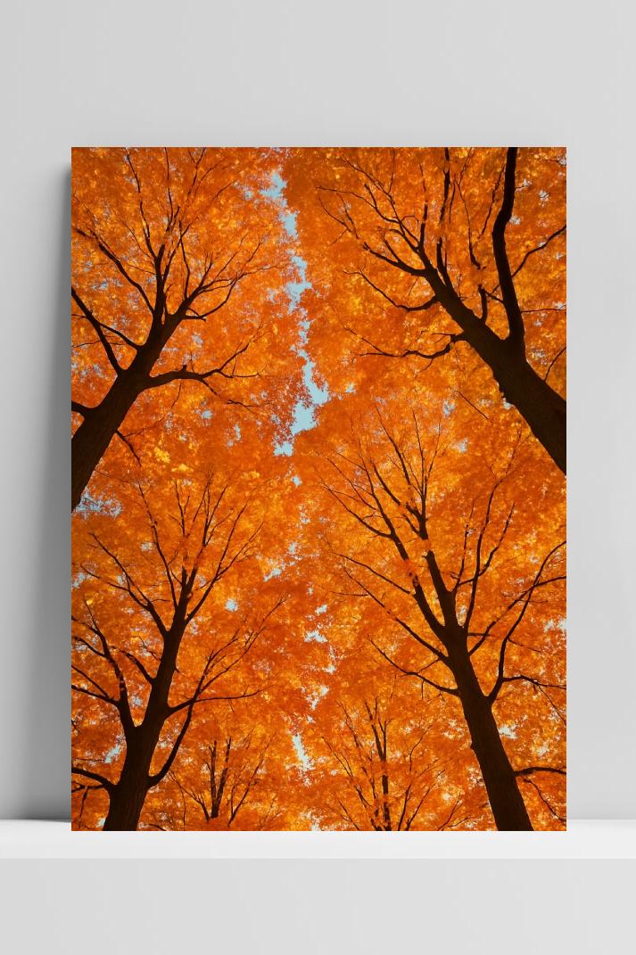 Maple Trees Autumn in interieur