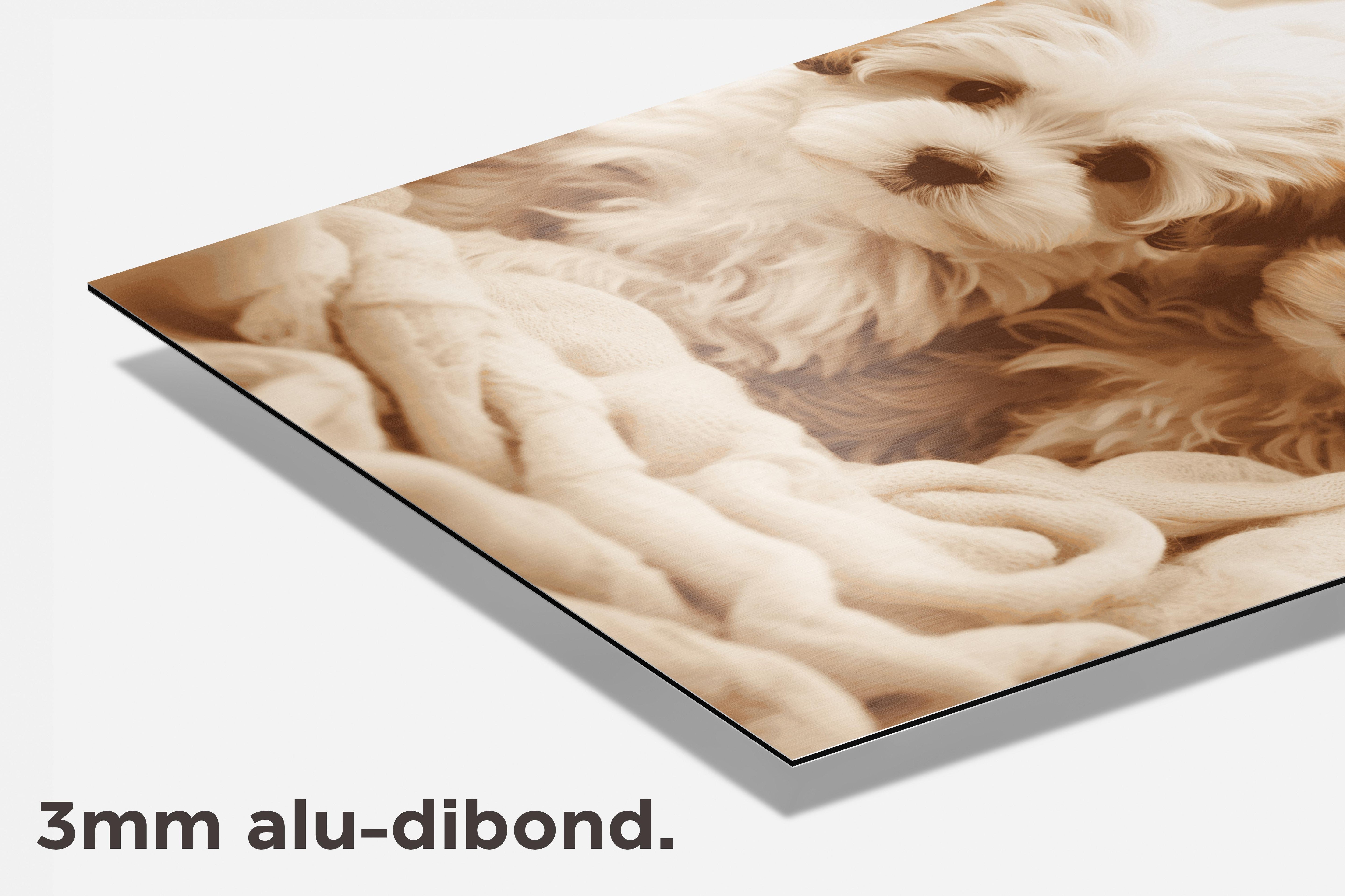 Maltipoos dibond detail