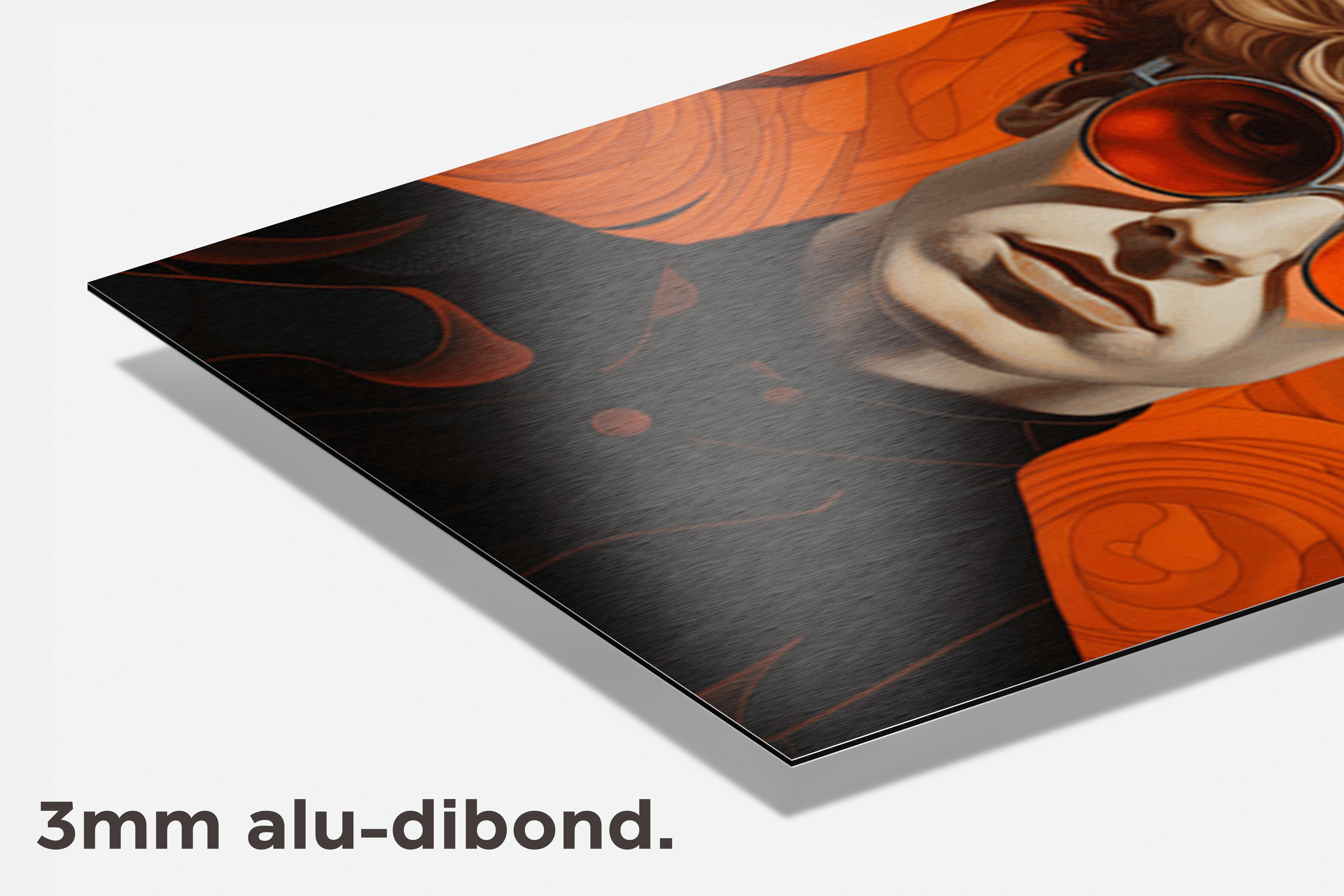 Andy Warhol dibond detail