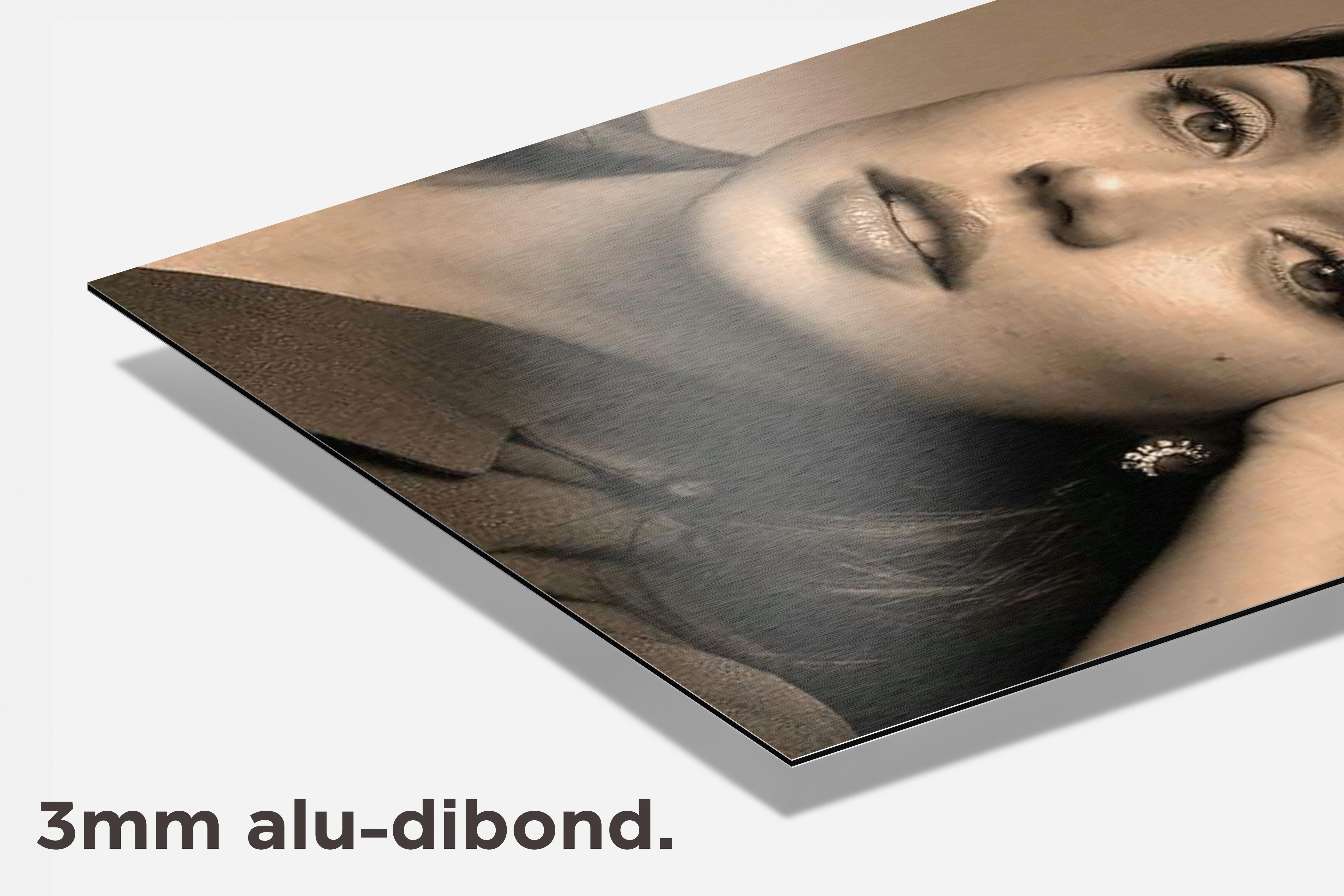 Ana de Armas dibond detail