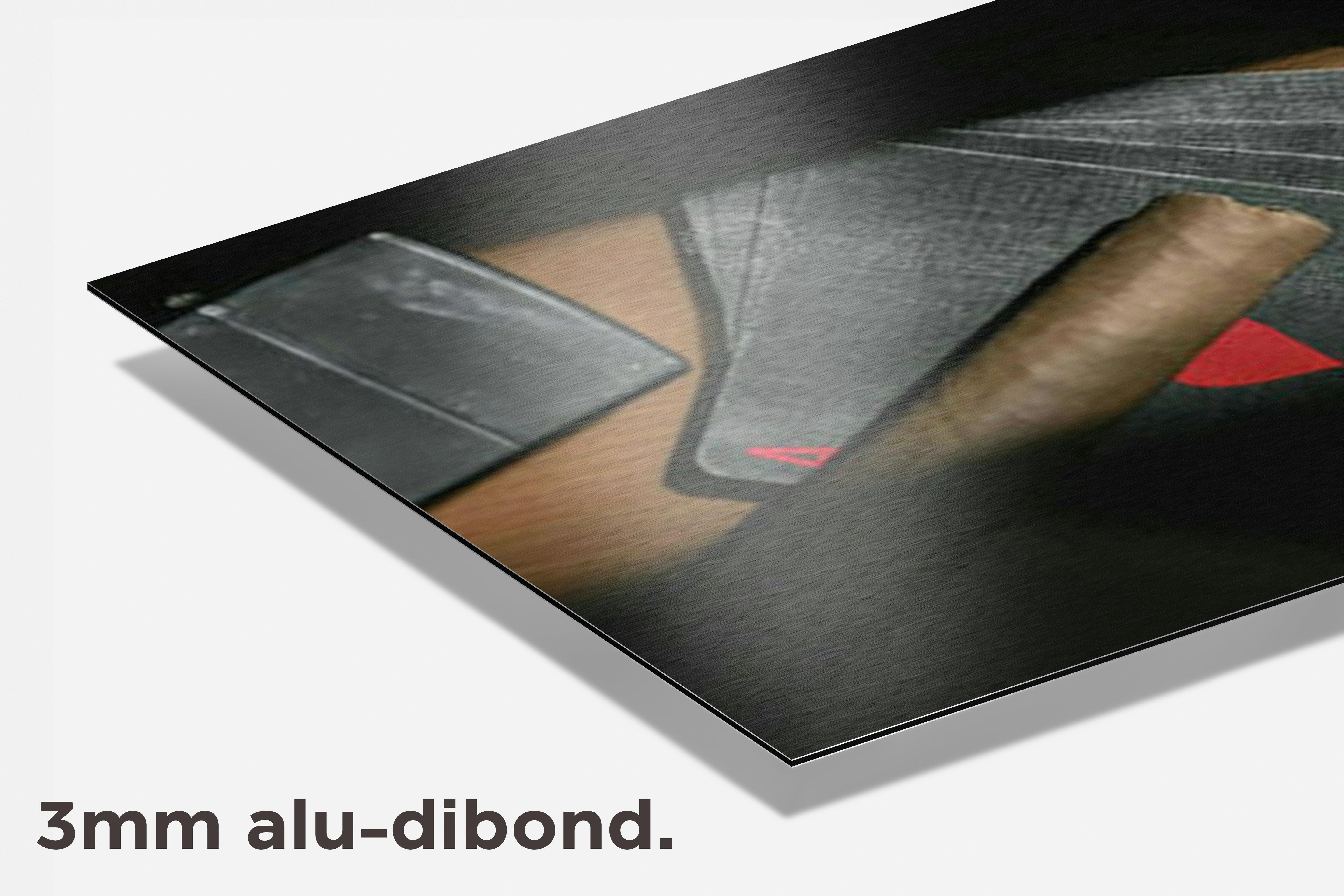 Sigaren Kaartspel dibond detail