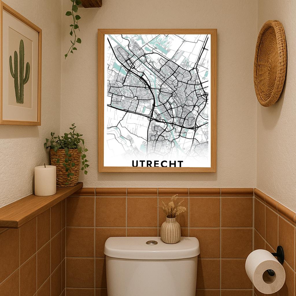 Utrecht Blauw poster sfeerbeeld 3