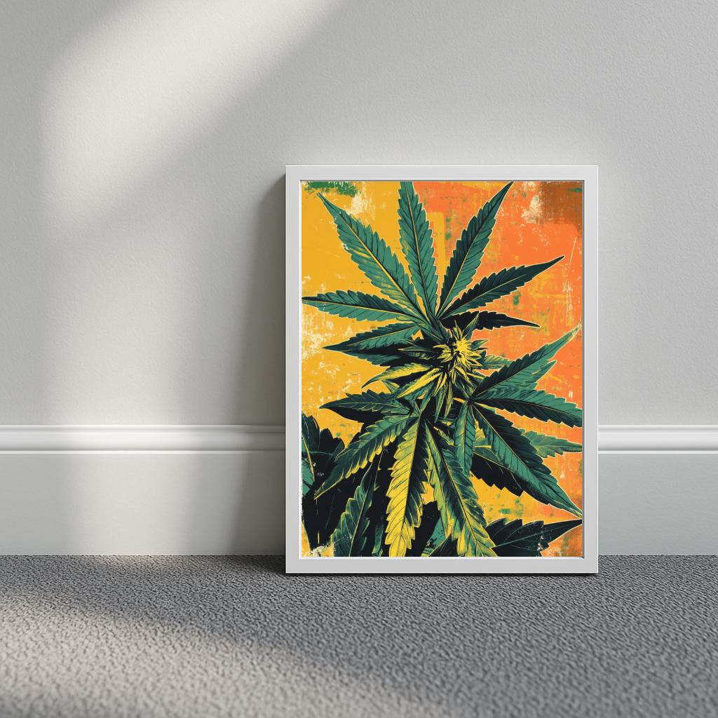 Cannabis Retro poster sfeerbeeld 3