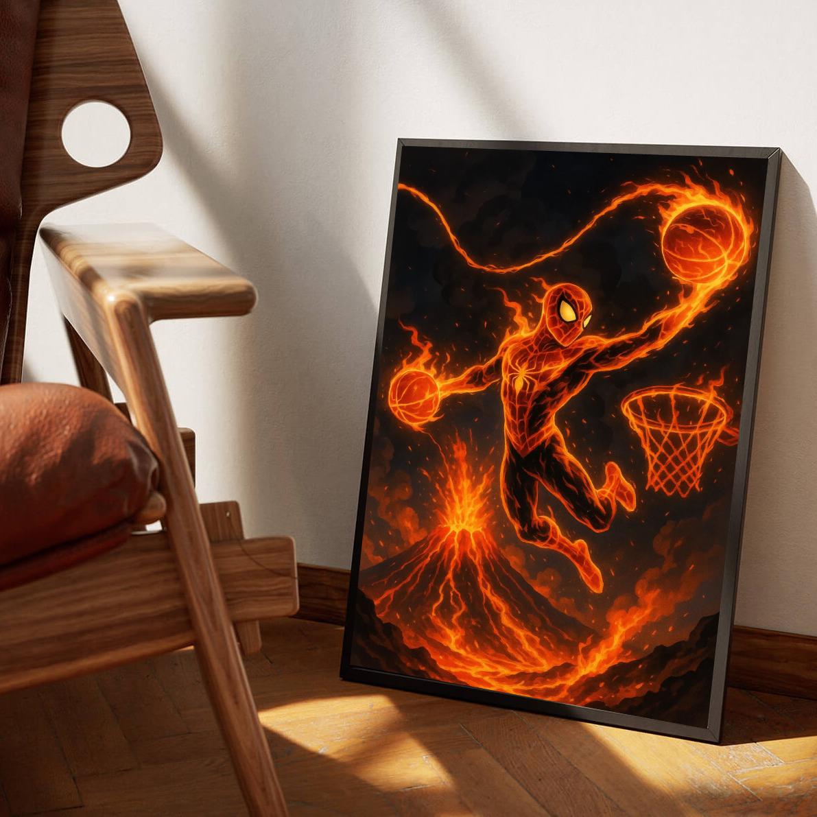 Spiderman Basketball poster sfeerbeeld 3