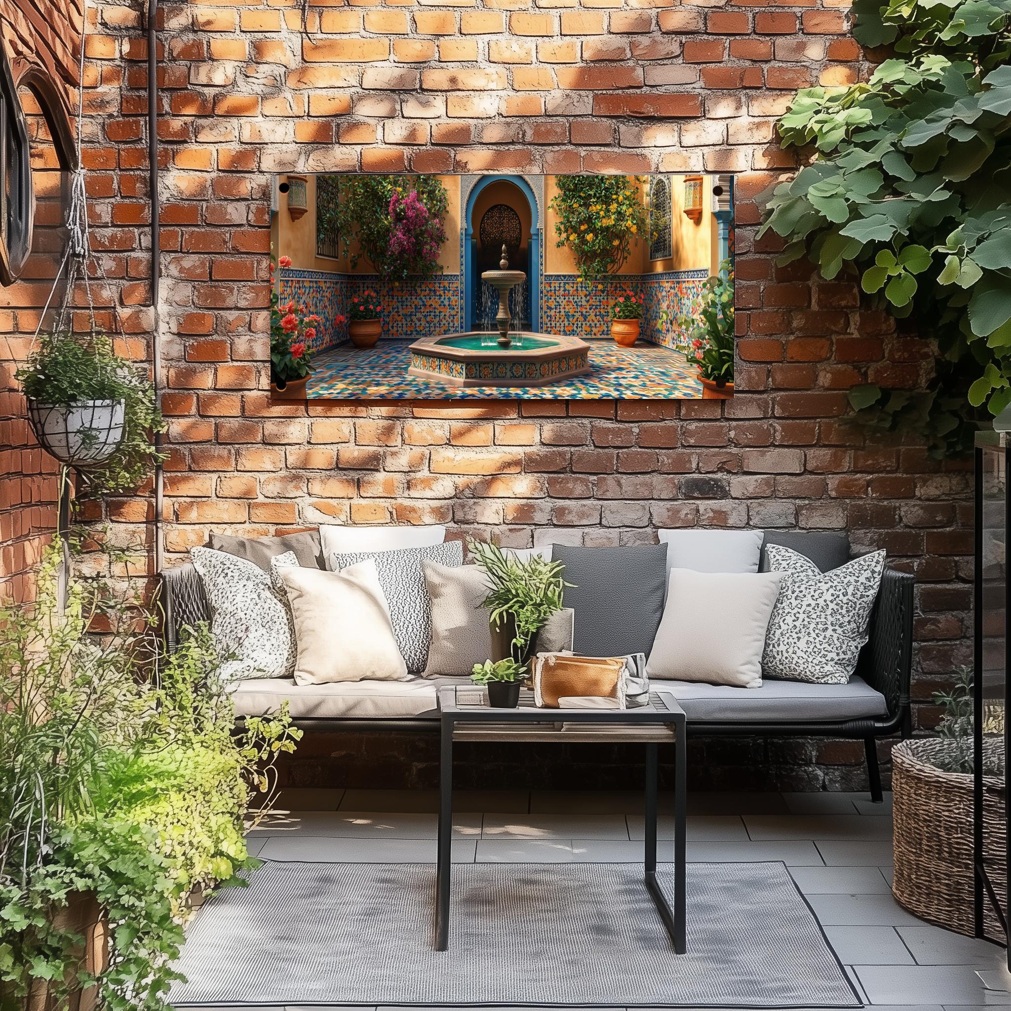 Tuinposter Marokko sfeerbeeld 3