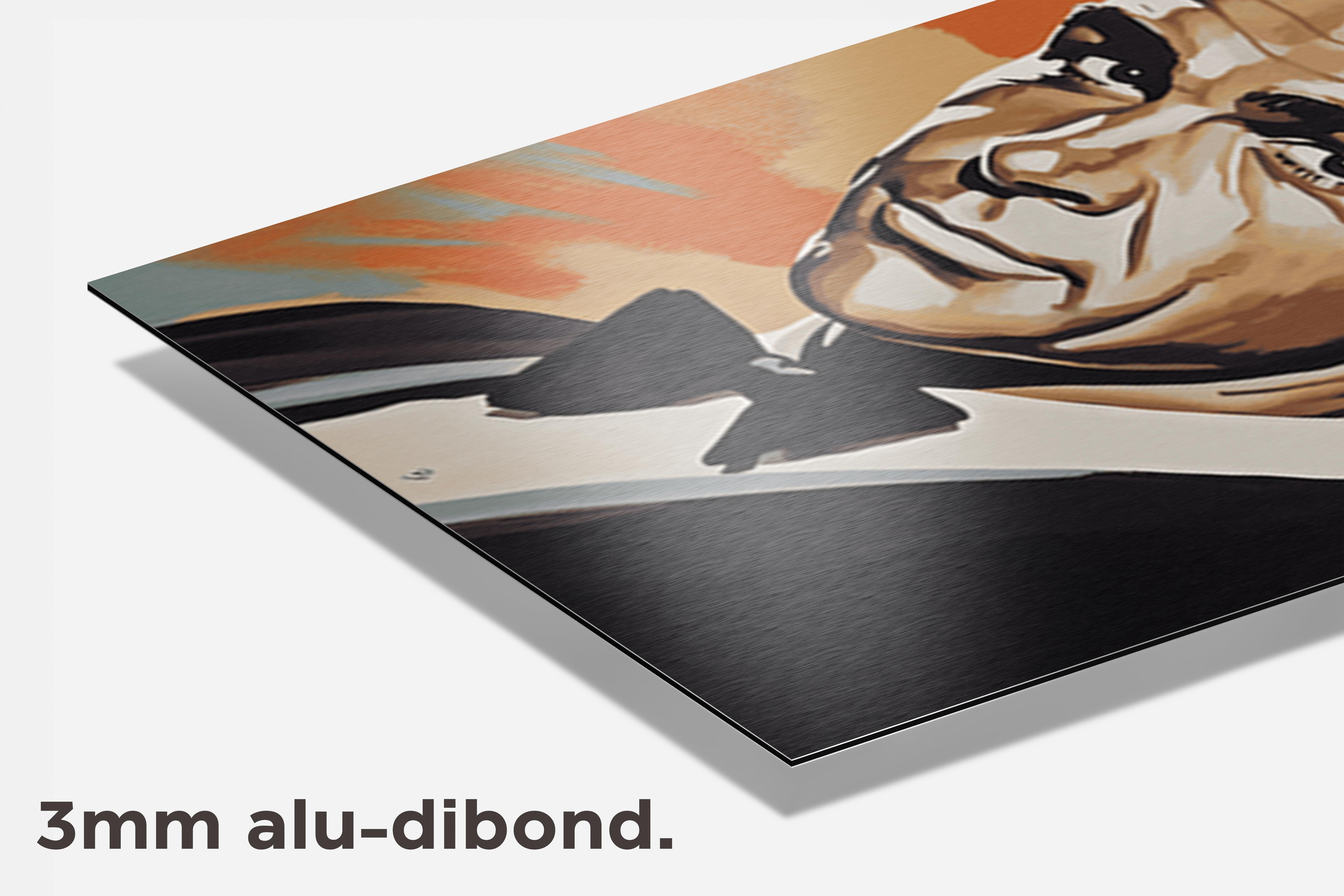 James Bond Sean Connery dibond detail
