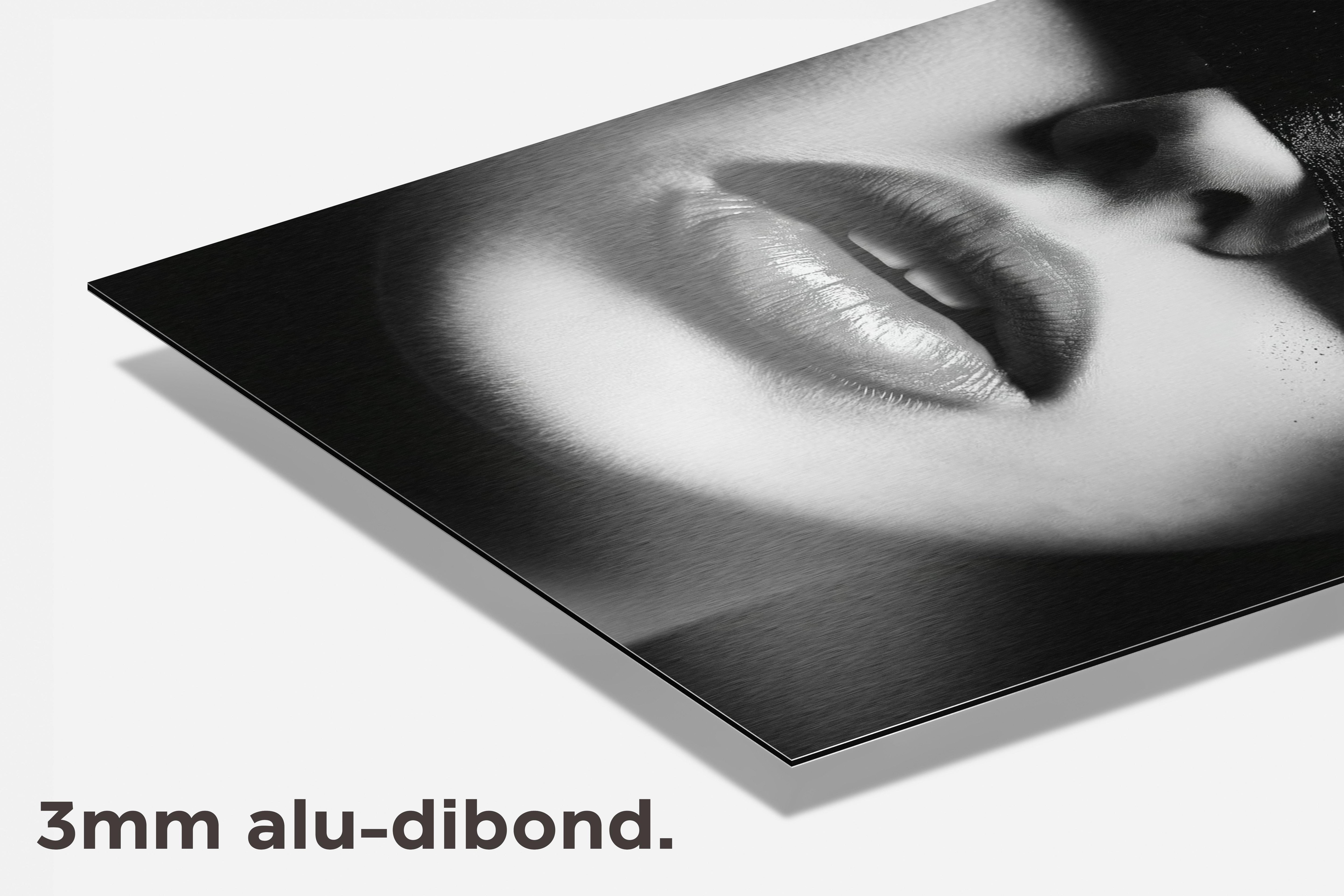 Blinddoek dibond detail