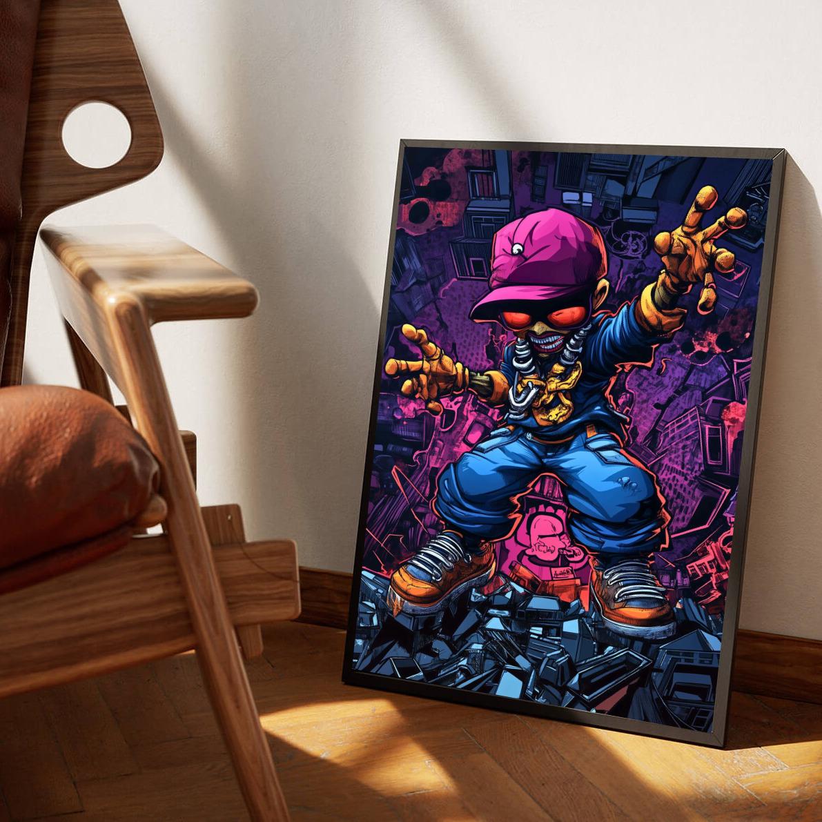 Urban Hiphop poster van 25 Artstreet