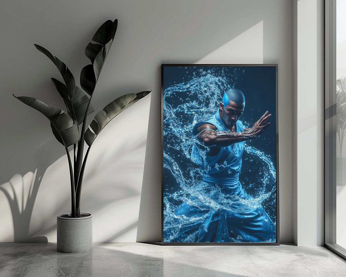 Martial Arts Water poster van 25 Artstreet