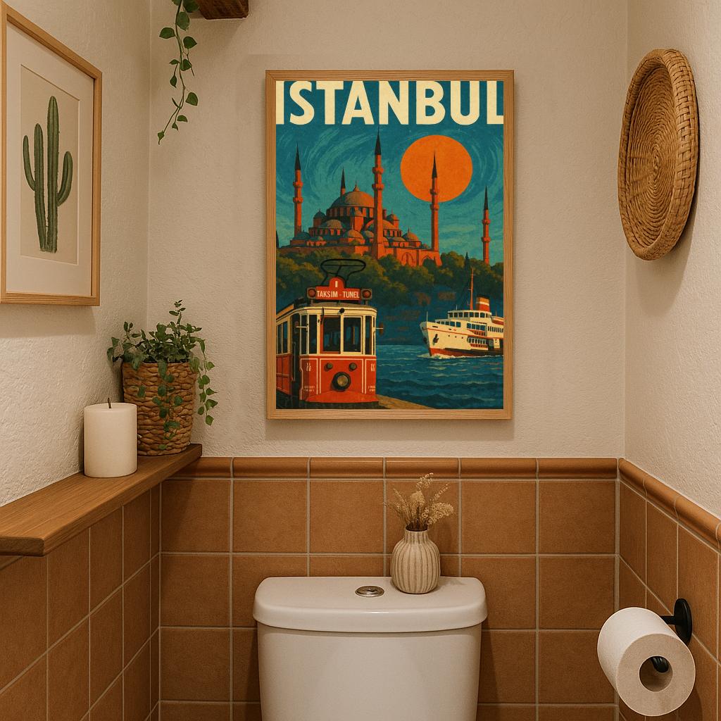 Istanbul Art Text poster sfeerbeeld 3