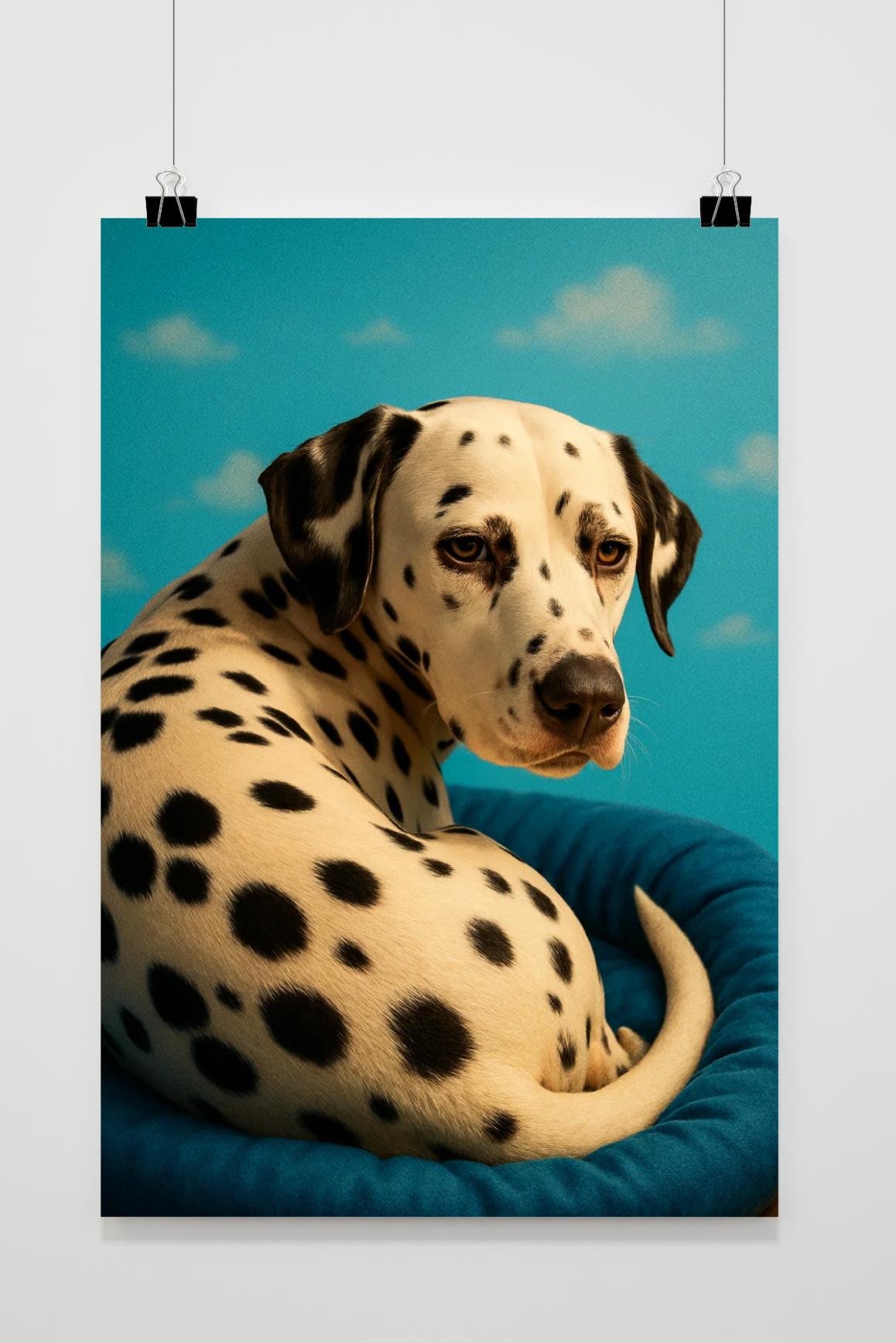 Affiche Dalmatian Dog de 25 Artstreet