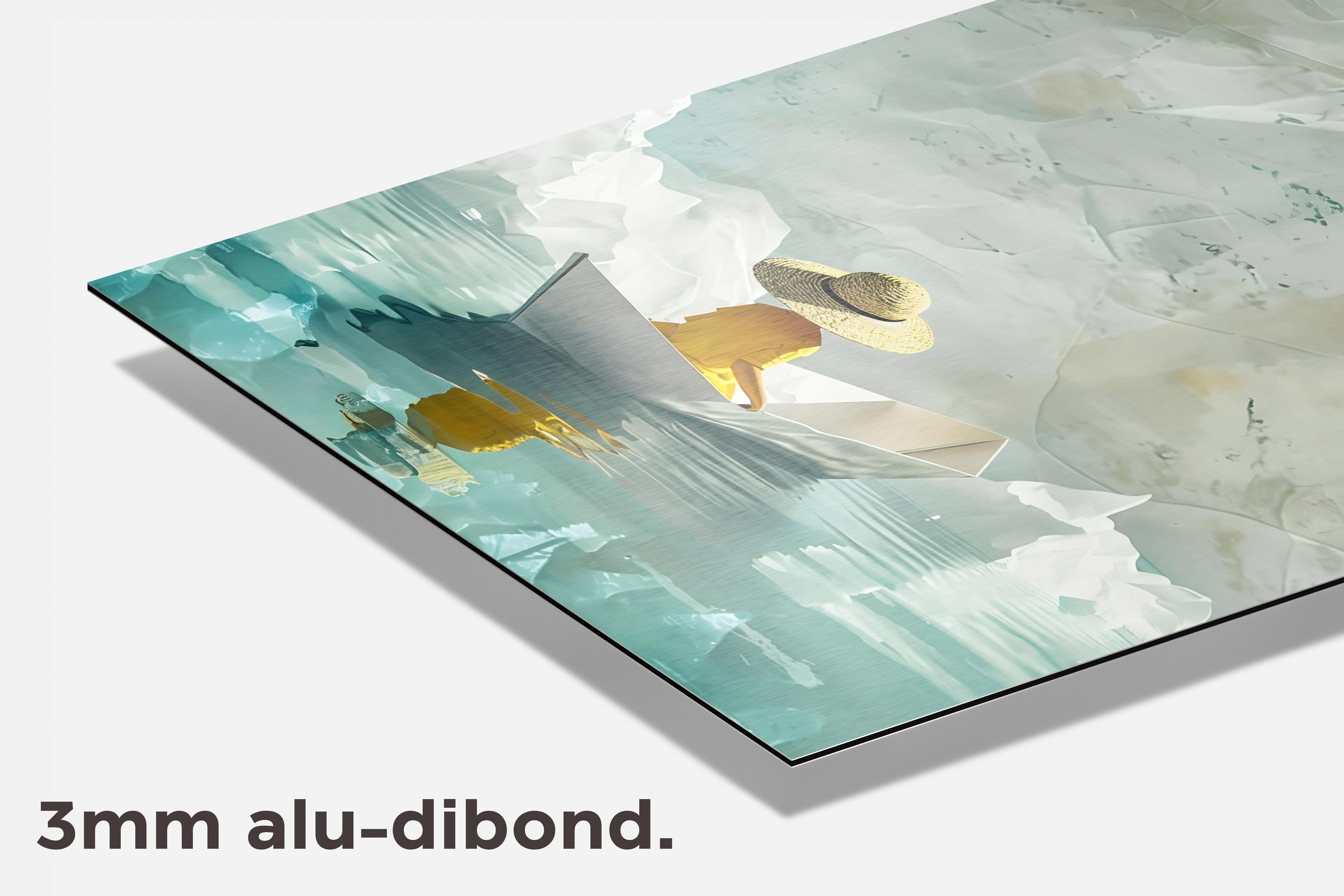 Origami Zee dibond detail