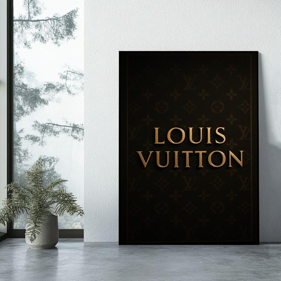 Louis Vuitton Text poster sfeerbeeld 1