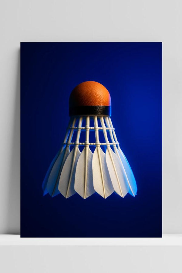 Badminton Shuttlecock poster