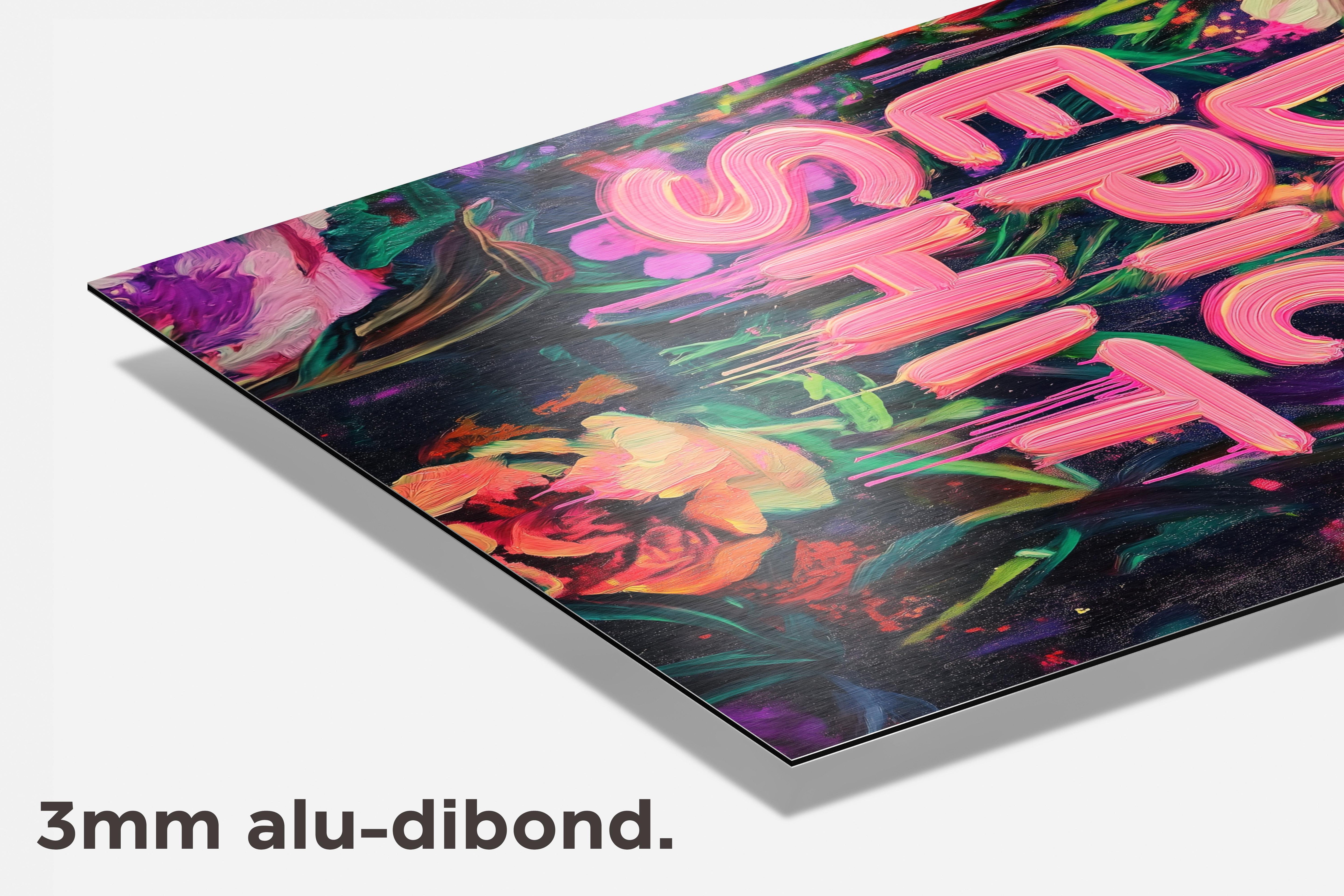 Do Epic Shit dibond detail