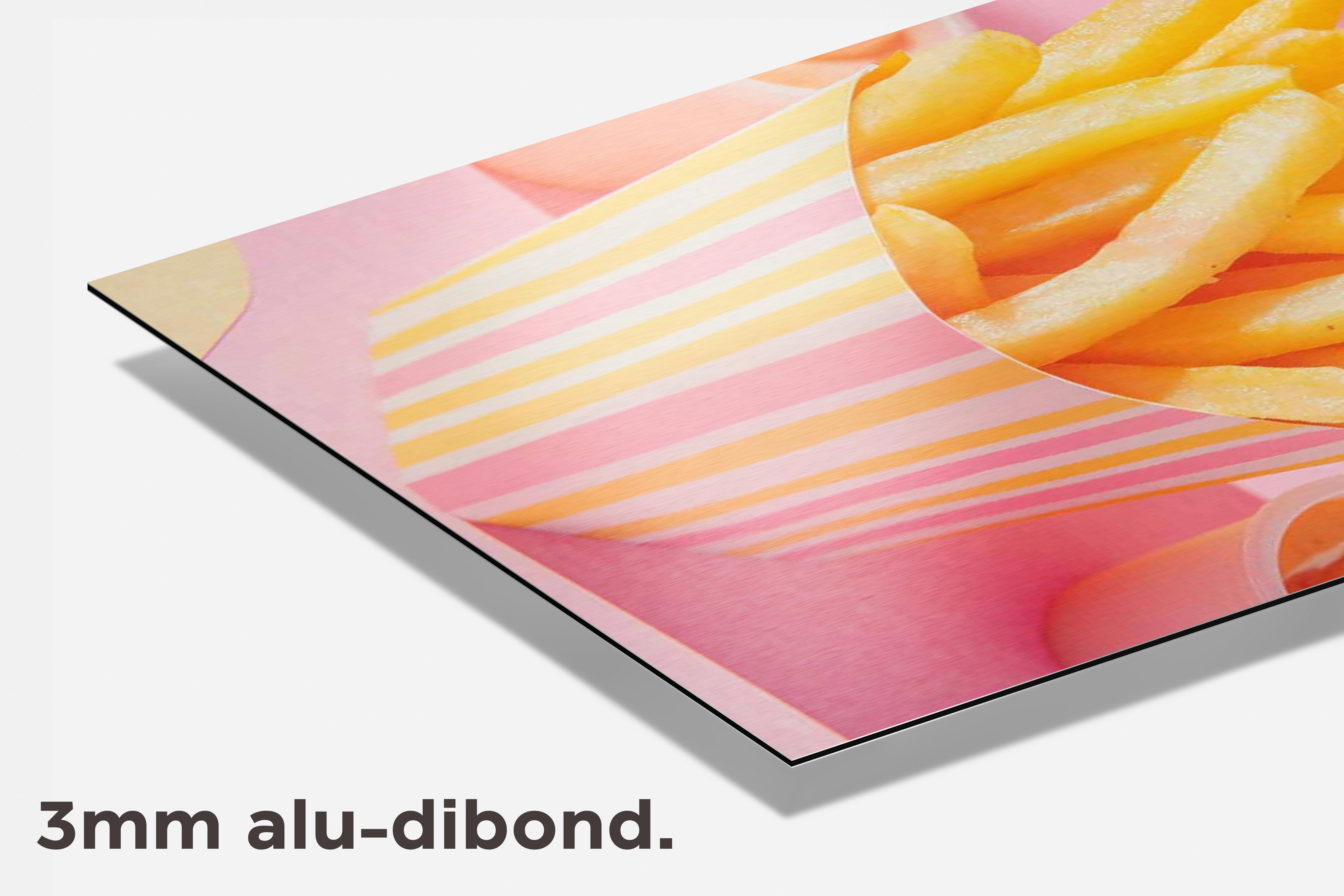 Franse Frietjes dibond detail