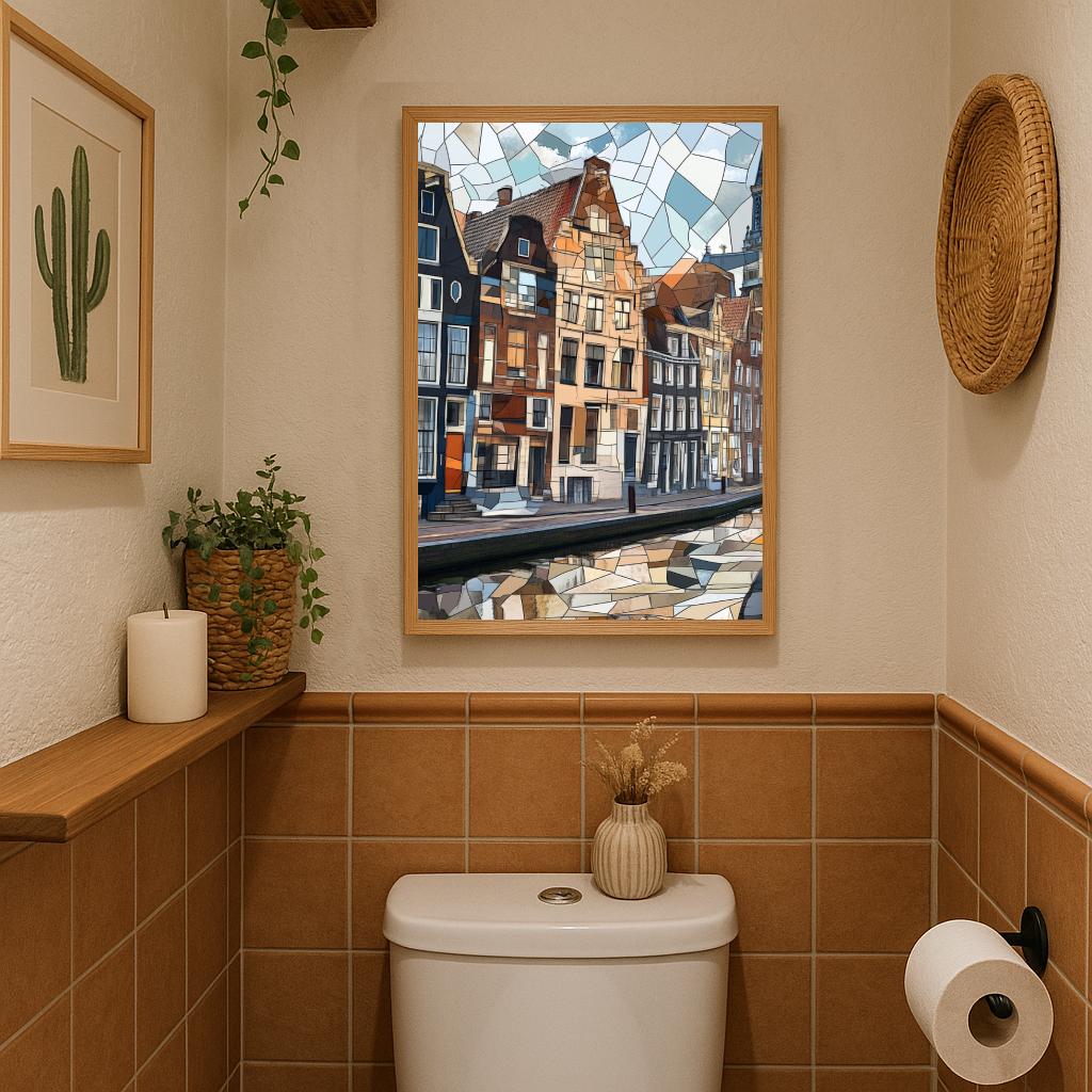 Amsterdam Mosaic poster sfeerbeeld 3