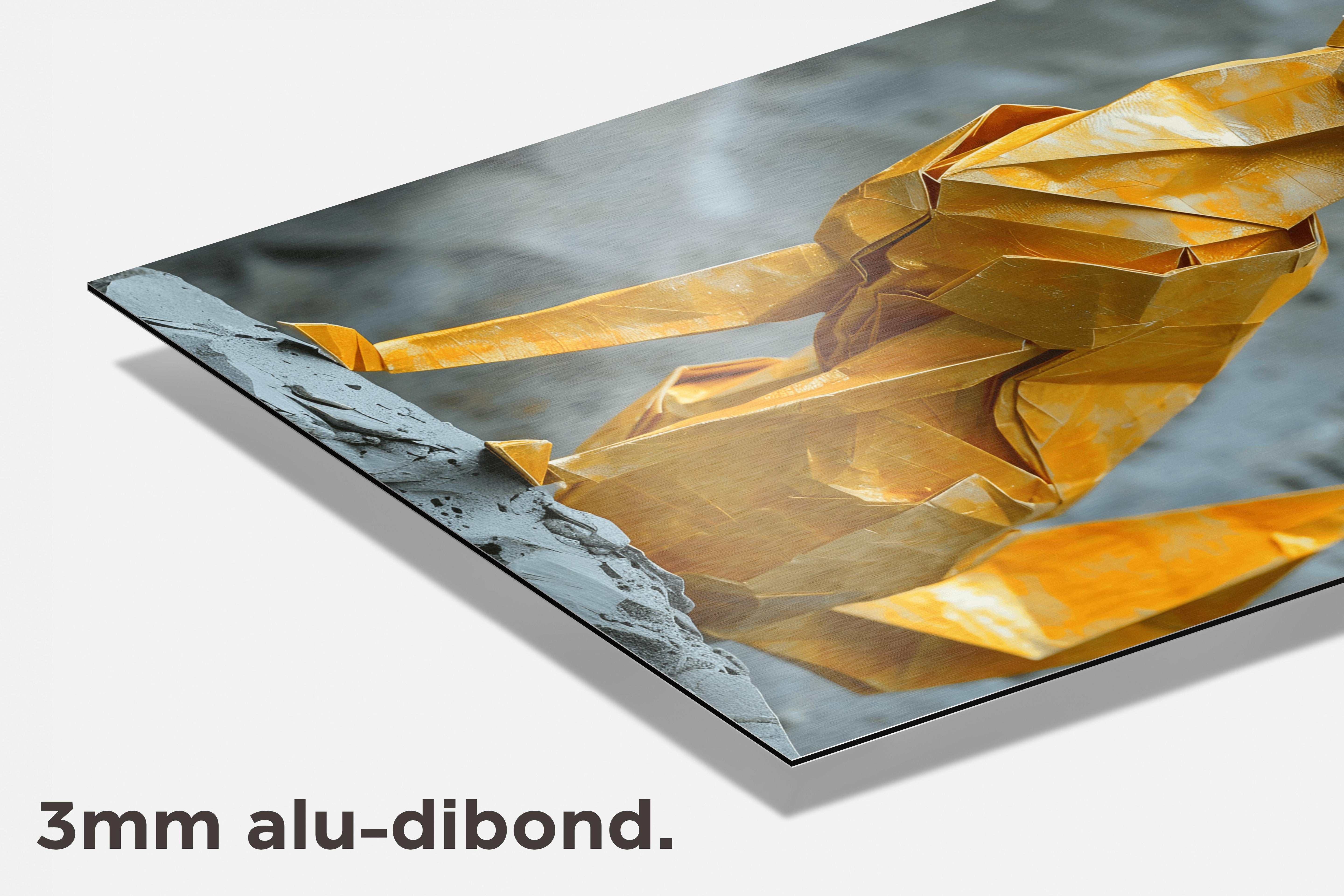 Vos Origami dibond detail