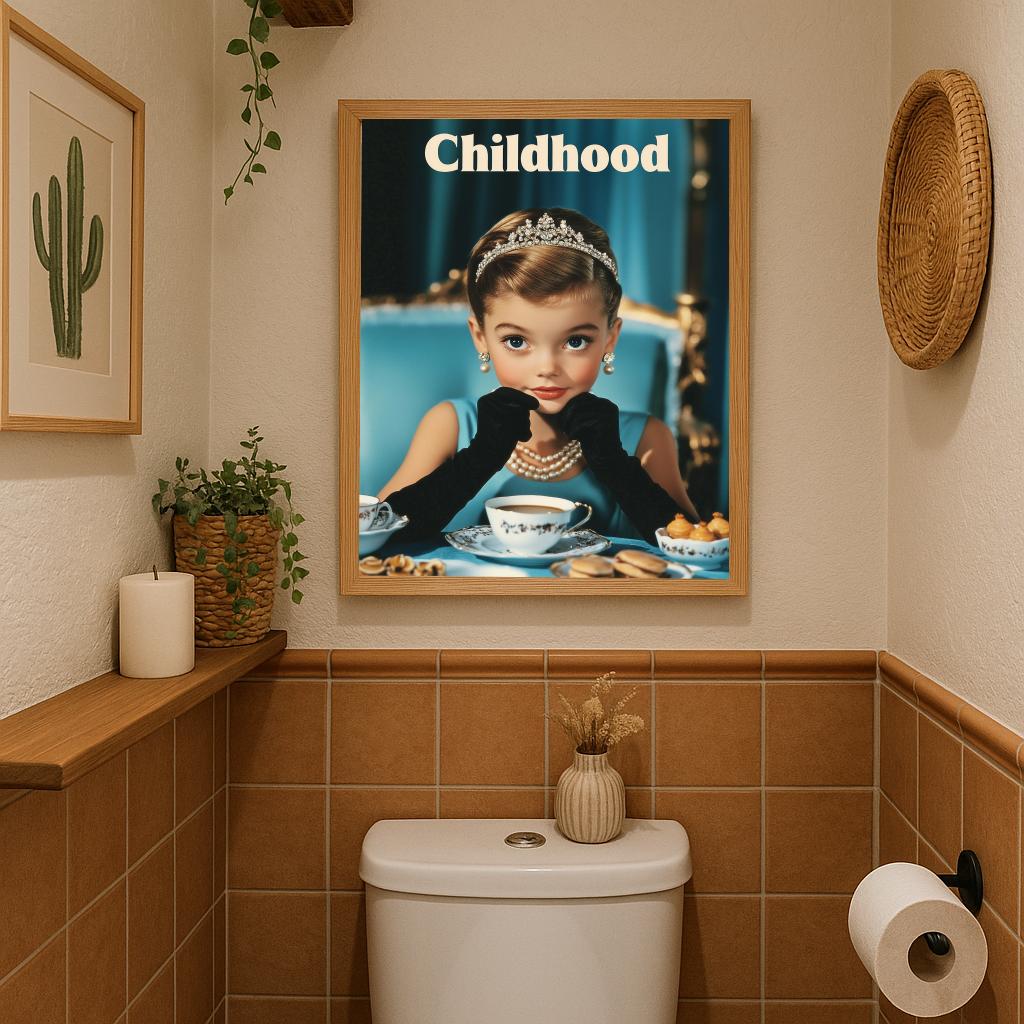 Childhood Princess Text poster sfeerbeeld 2