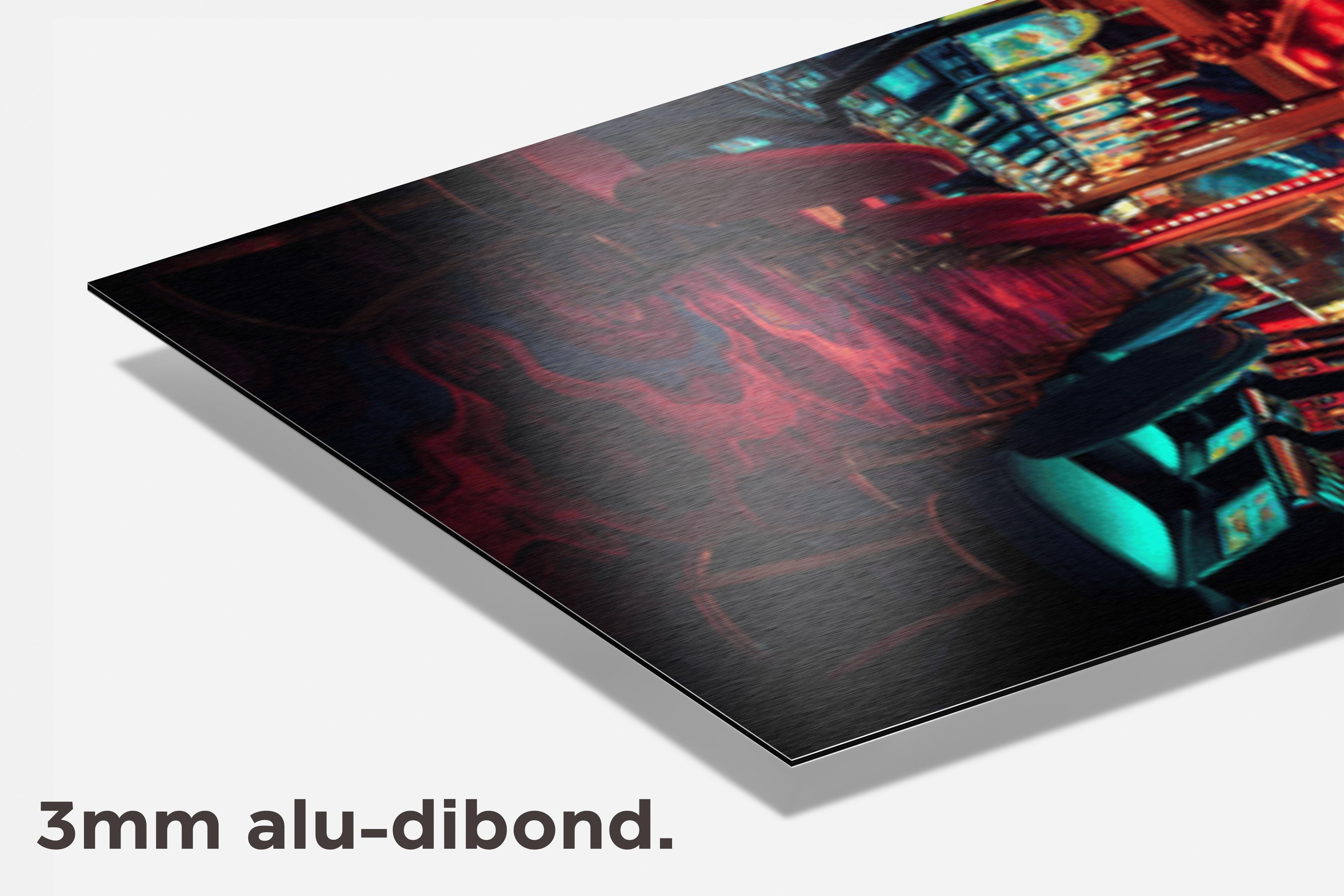 Casino Machines dibond detail