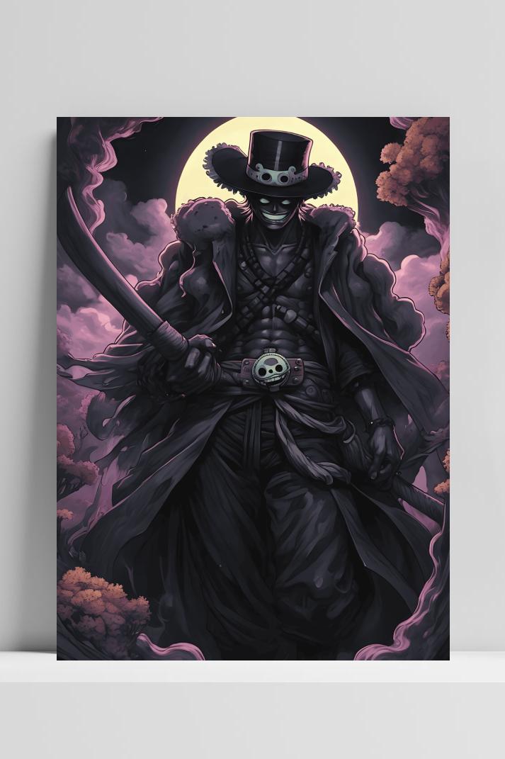 One Piece Anime op 3mm aluminium dibond