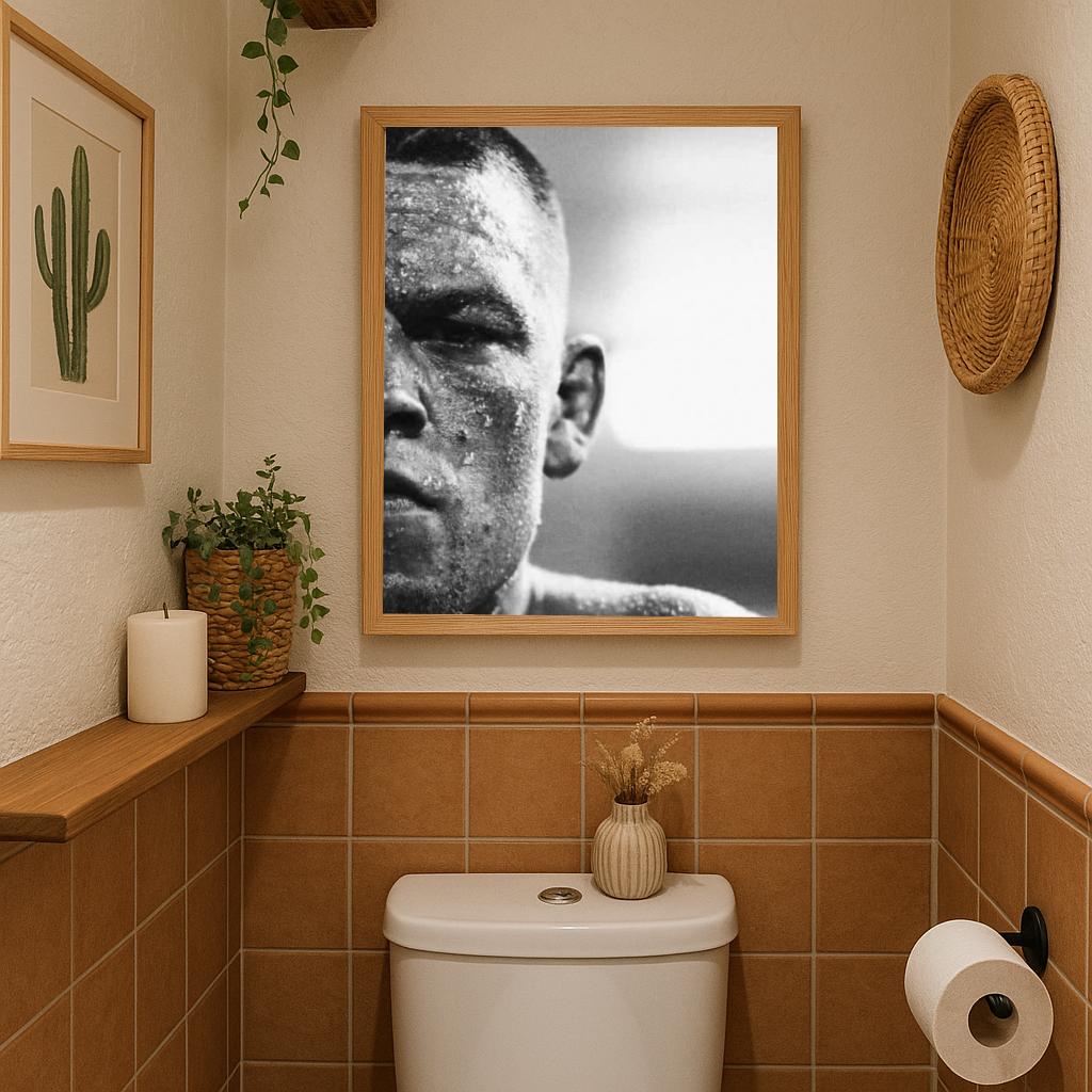 Nate Diaz B&W poster sfeerbeeld 3