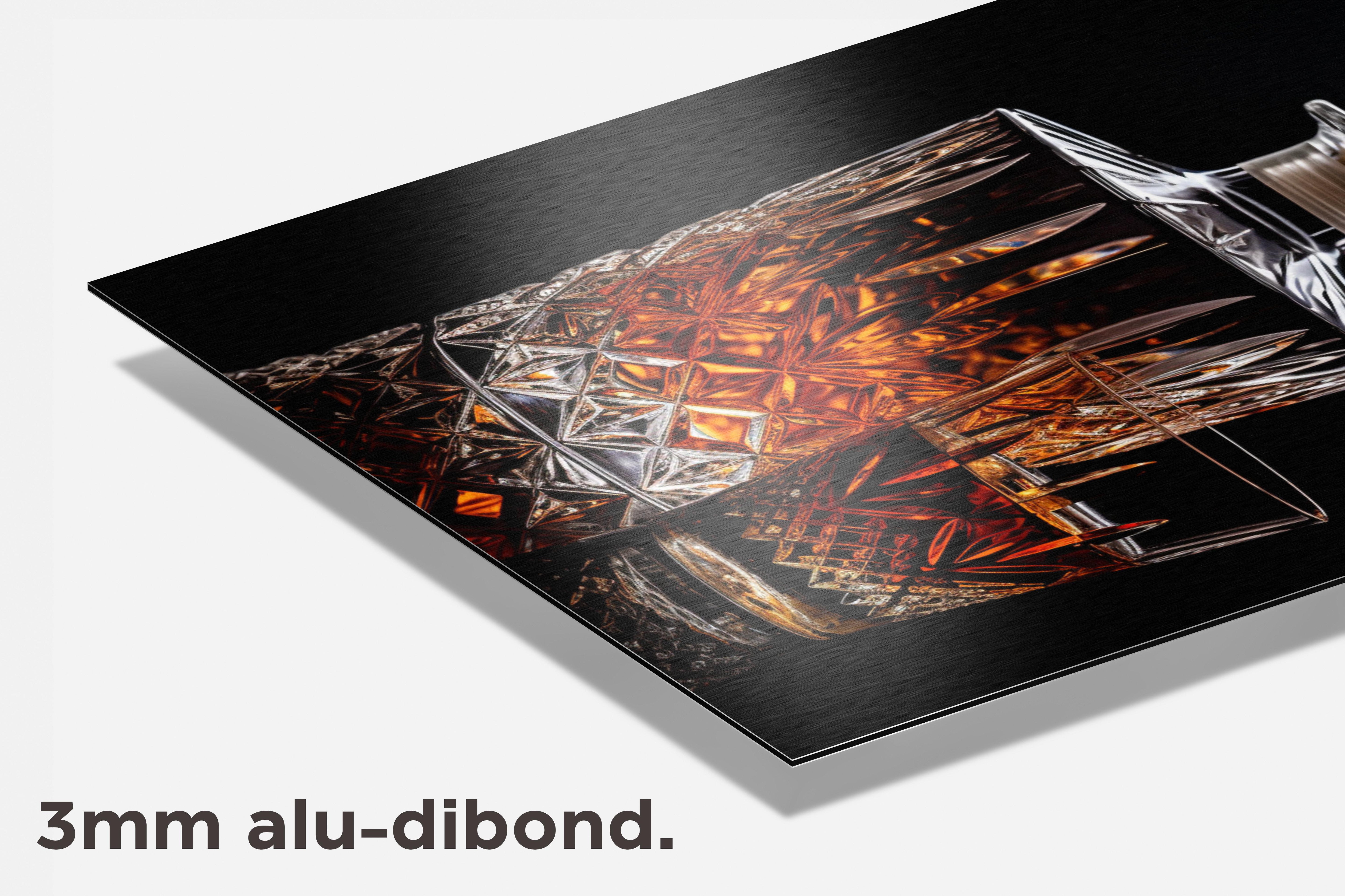 Whisky Karaf dibond detail