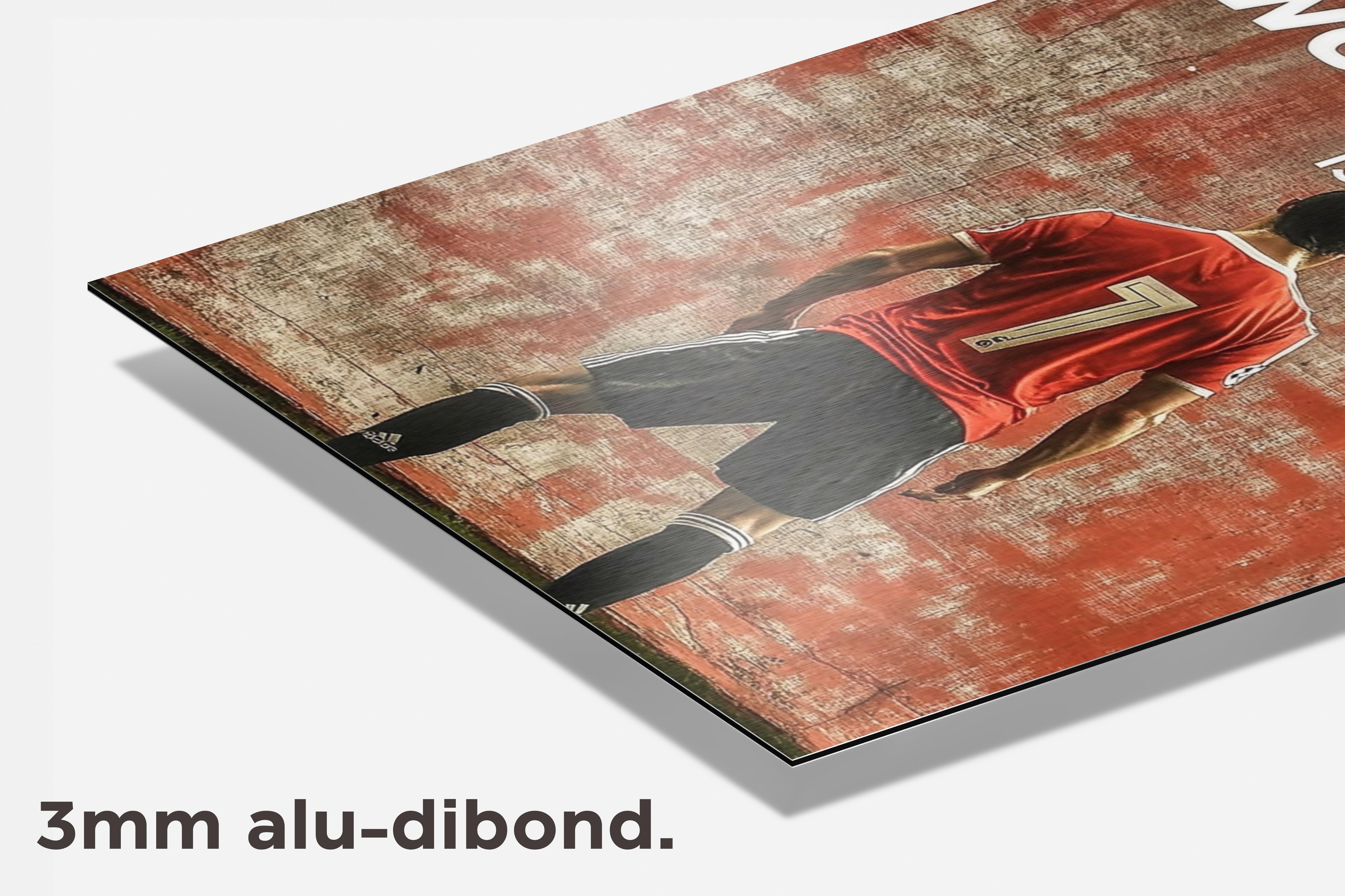 Cristiano Ronaldo Talent dibond detail