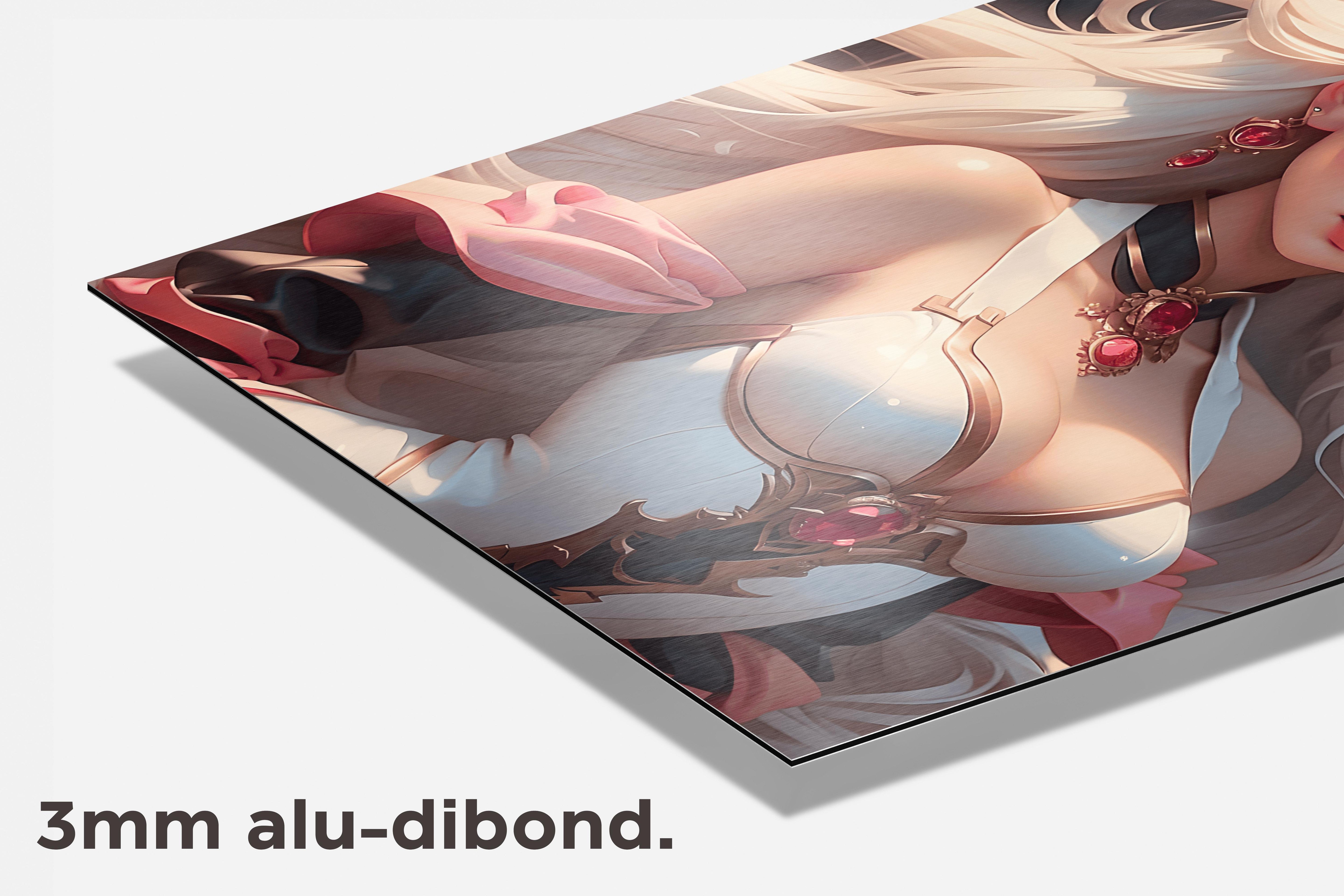 Anime Furry dibond detail