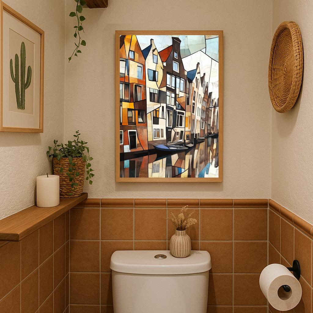 Amsterdam Canal Mosaic poster sfeerbeeld 3