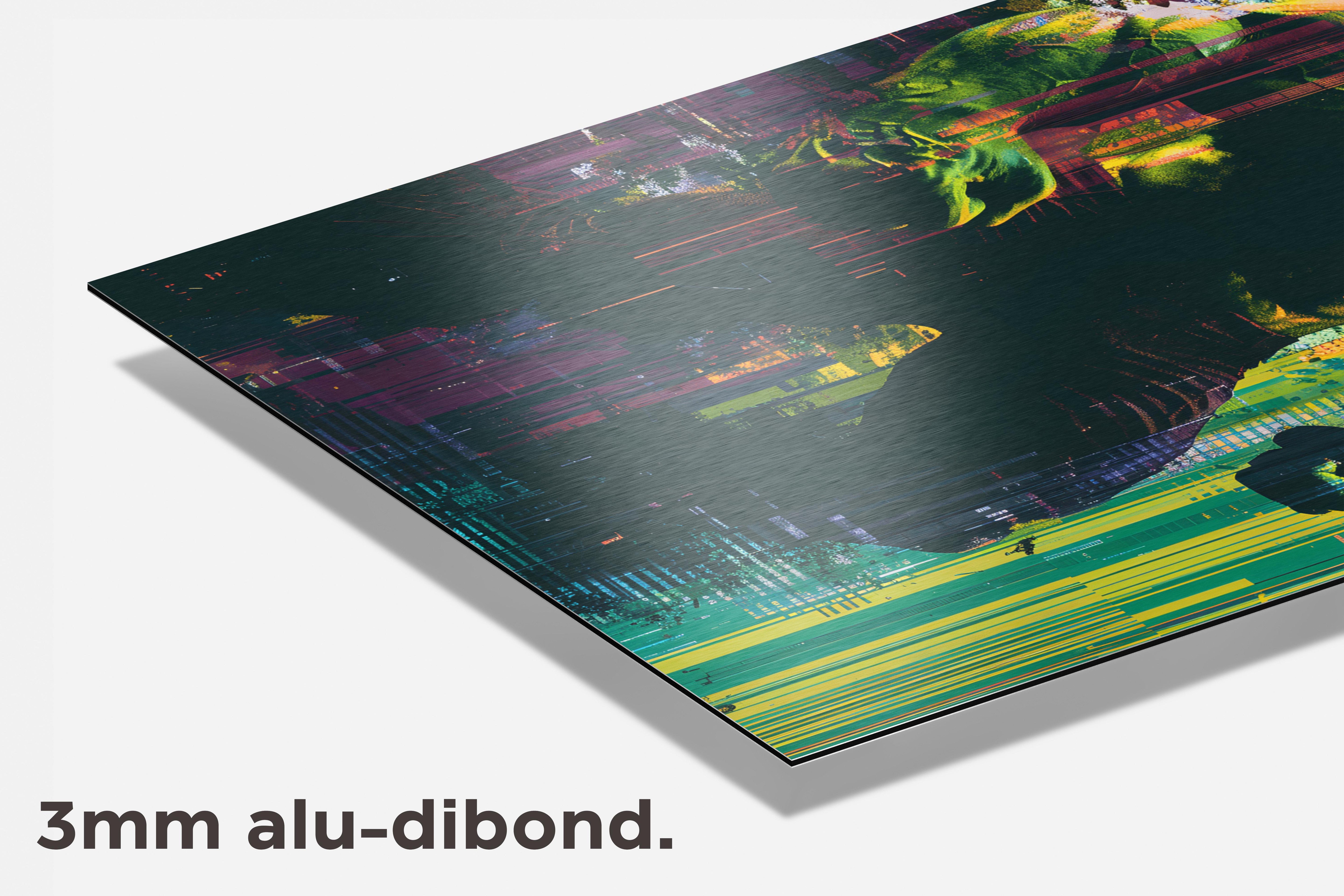 Hulk dibond detail