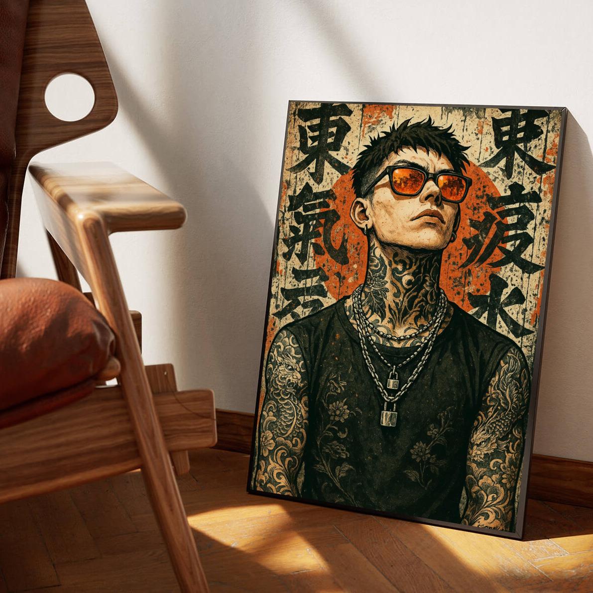 Guy Tattoo Japanese poster sfeerbeeld 1