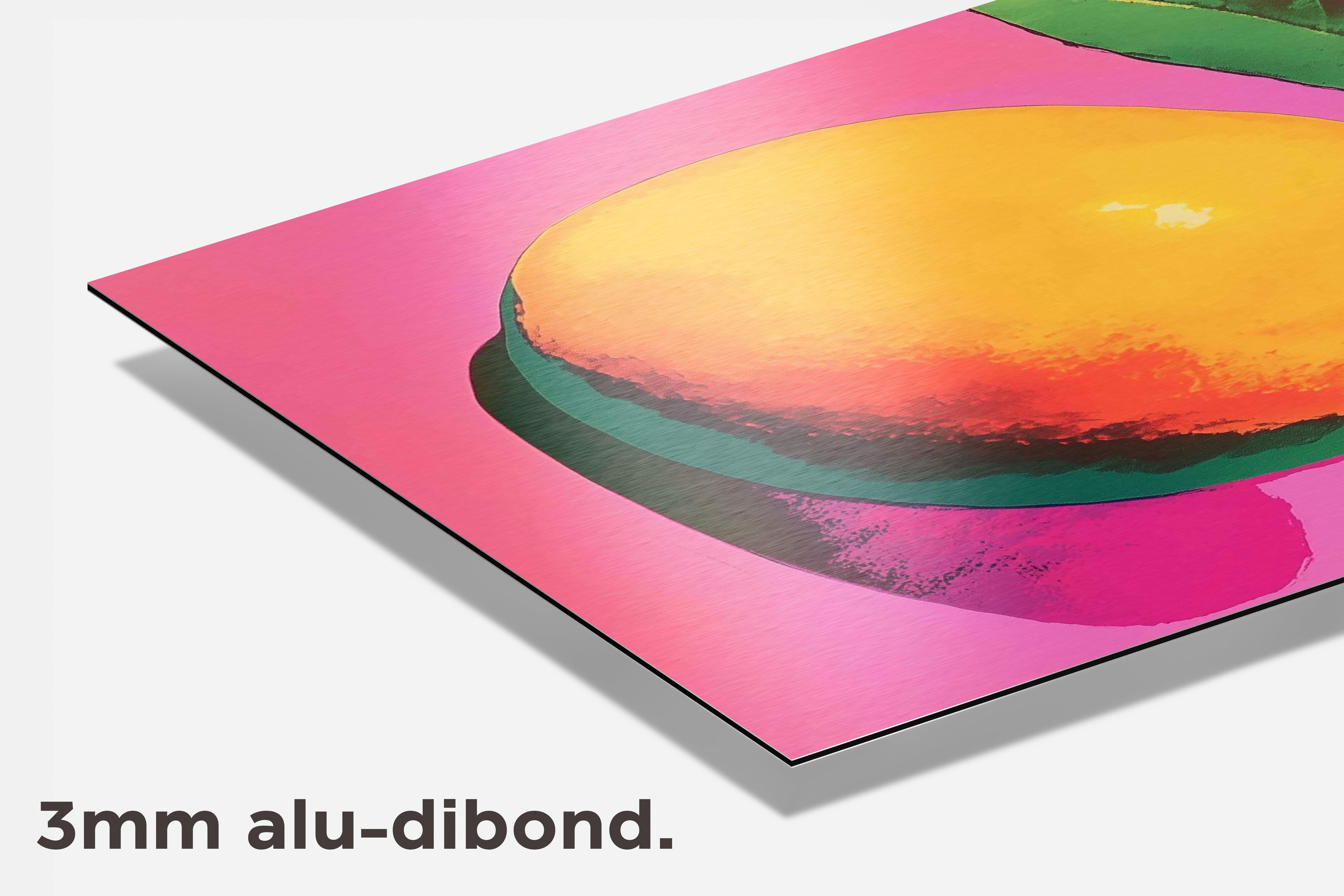 Mango Andy Warhol dibond detail