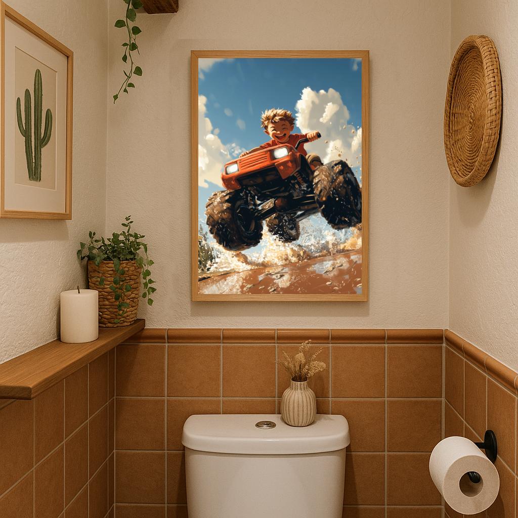 Boy Truck ATV poster sfeerbeeld 3