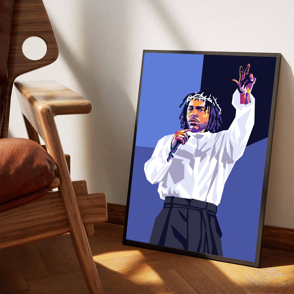 Kendrick Lamar poster sfeerbeeld 1