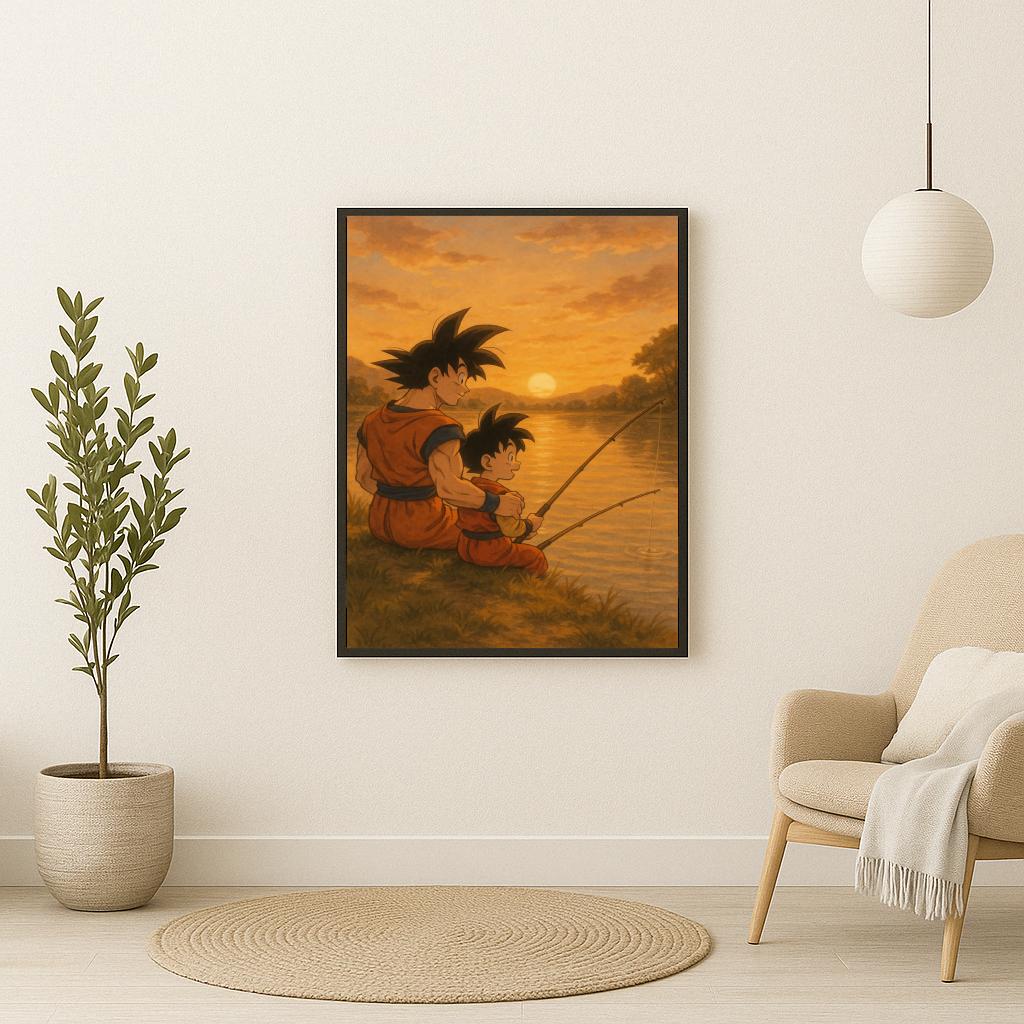 Goku Goten Dragon Ball poster sfeerbeeld 2