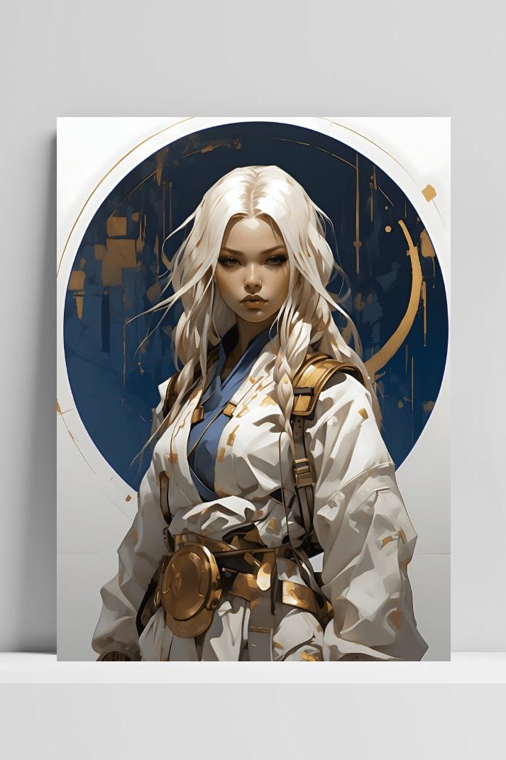 Assassin Oriental op 3mm aluminium dibond