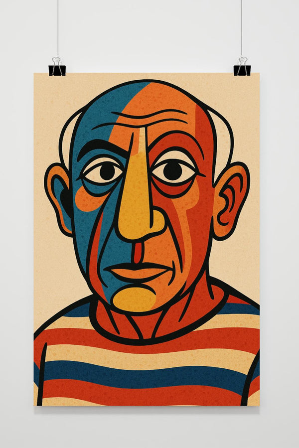 Old Man Portrait Poster