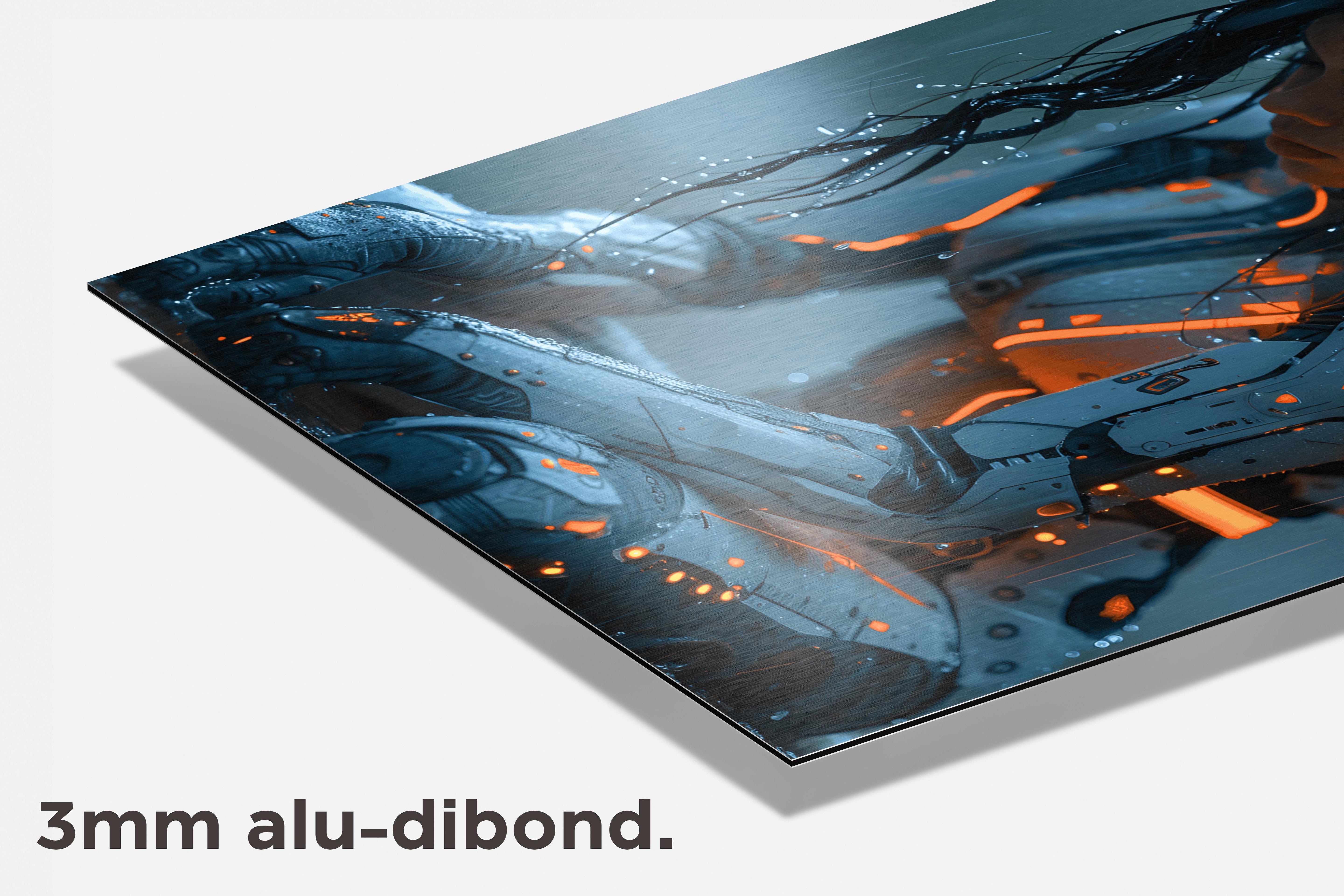 Biomech In Regen dibond detail