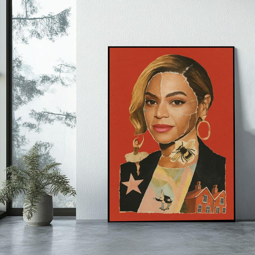 Beyonce Collage poster sfeerbeeld 1