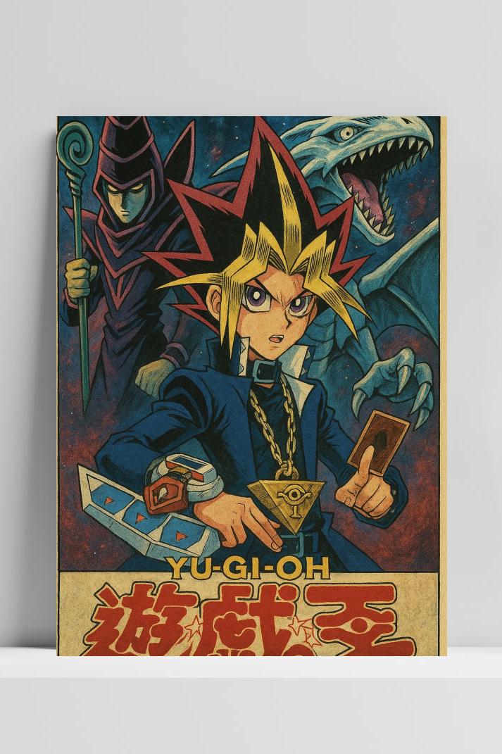 Yu-Gi-Oh Anime op 3mm aluminium dibond