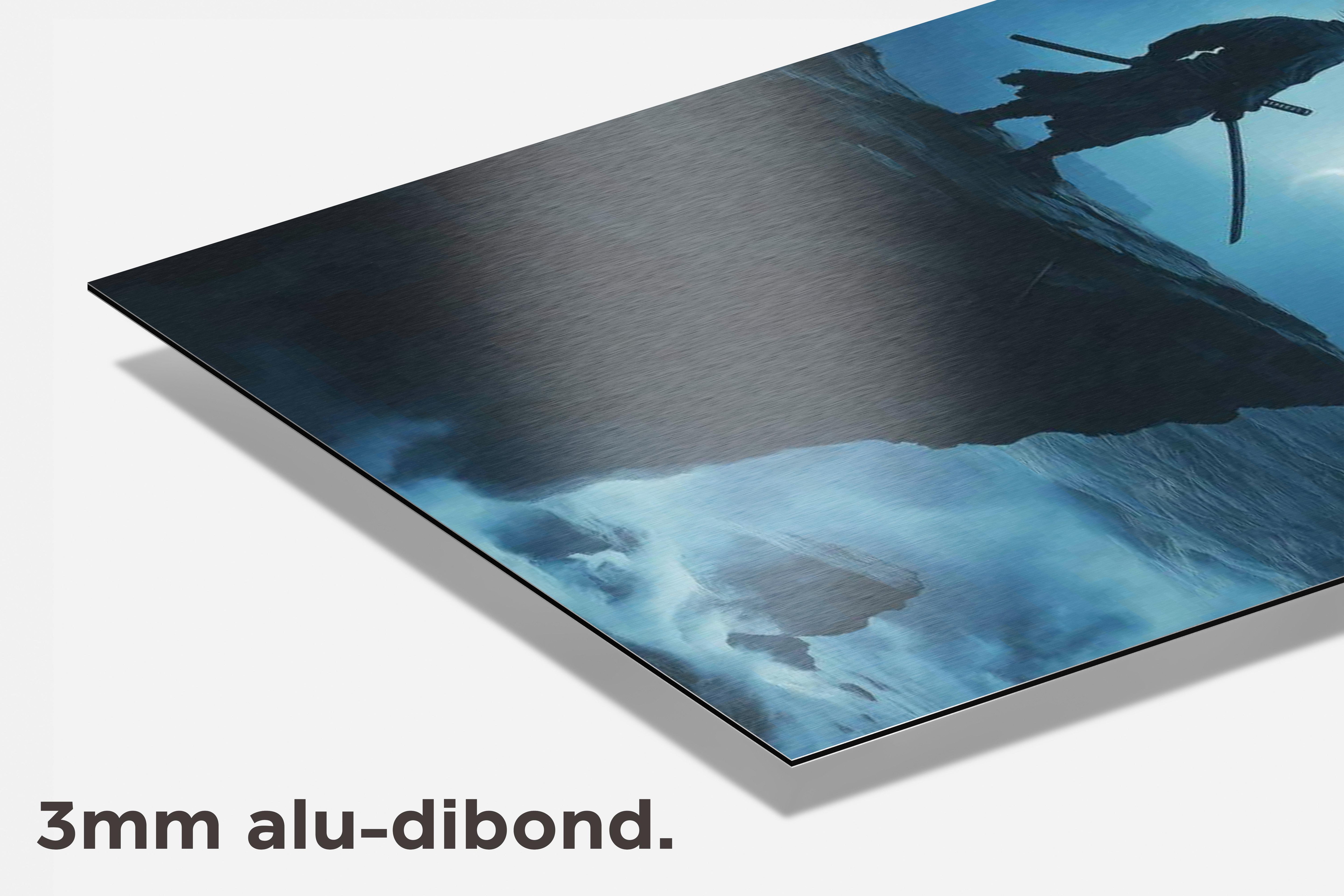 Samurai Klif dibond detail