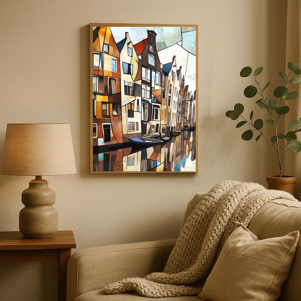 Amsterdam Canal Mosaic poster sfeerbeeld 2